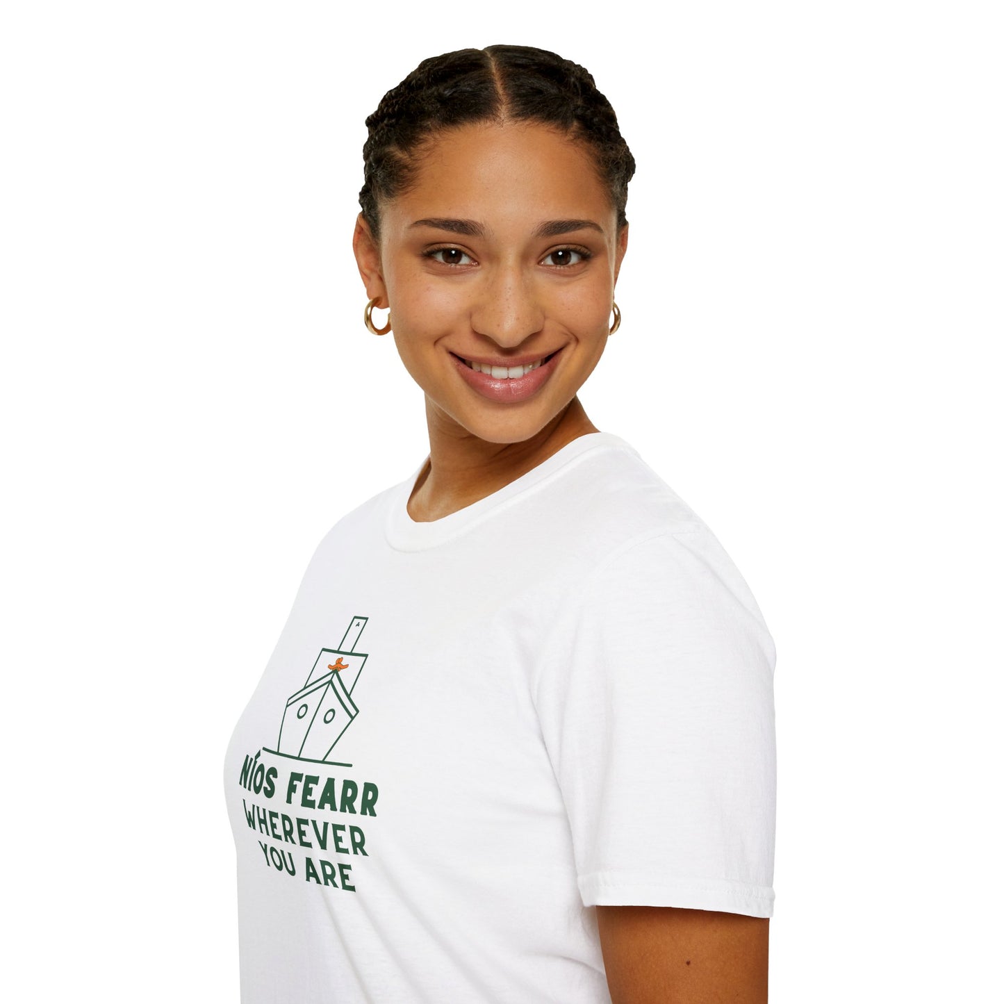 NÍOS FEARR WHEREVER YOU ARE Unisex Softstyle 100% Cotton T-Shirt