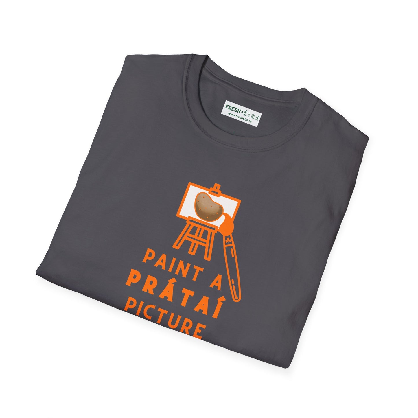 PAINT A PRÁTAÍ PICTURE Unisex Softstyle 100% Cotton T-Shirt