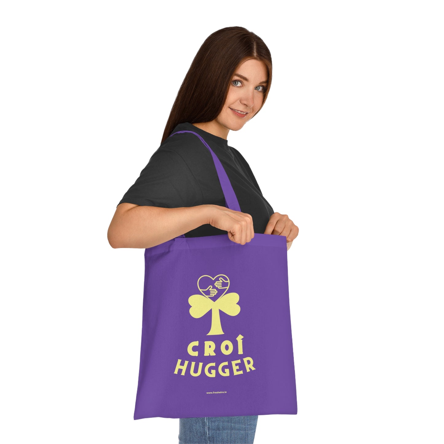 CROÍ HUGGER 100% Cotton Tote Bag