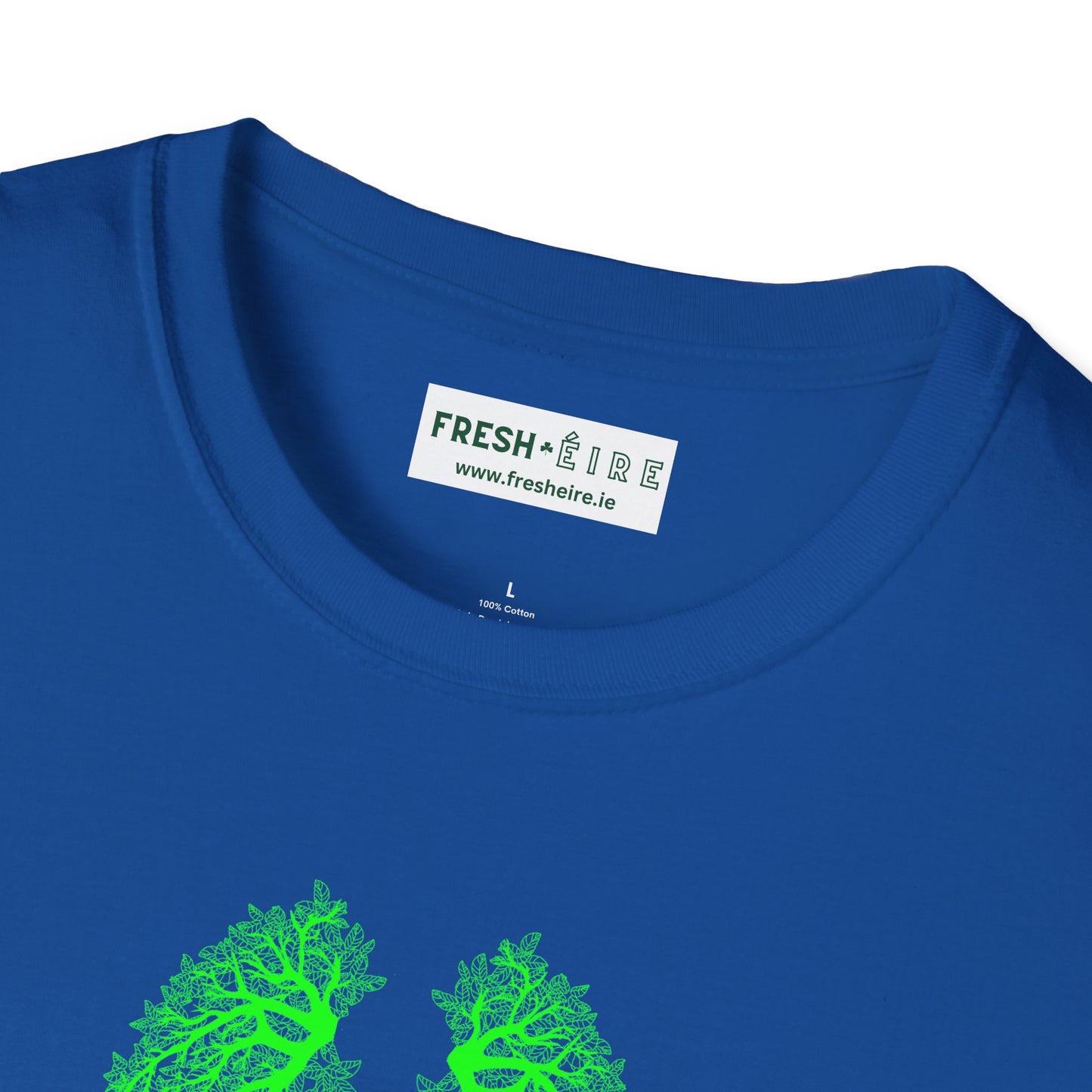 BREATH OF FRESH ÉIRE Unisex Softstyle 100% Cotton T-Shirt