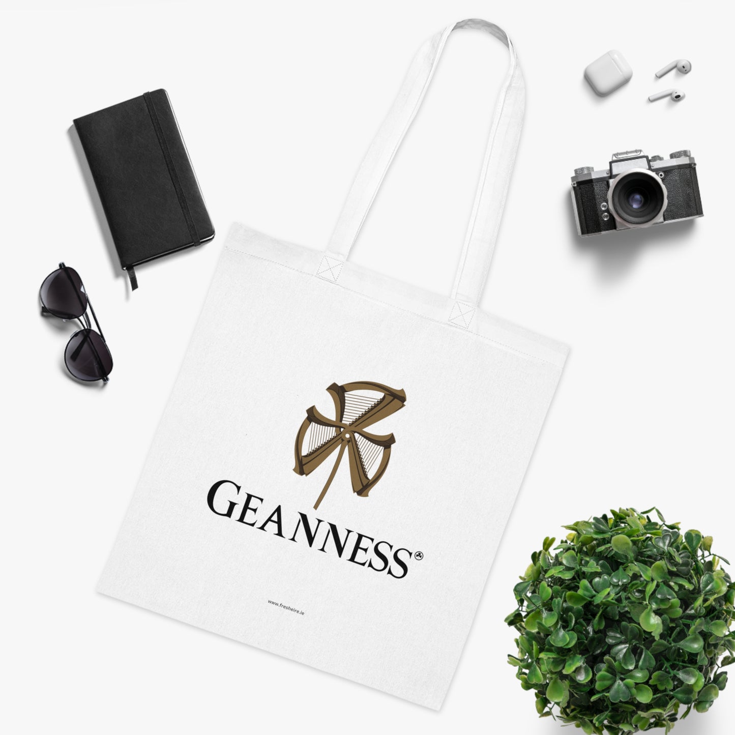 GEANNESS 100% Cotton Tote Bag