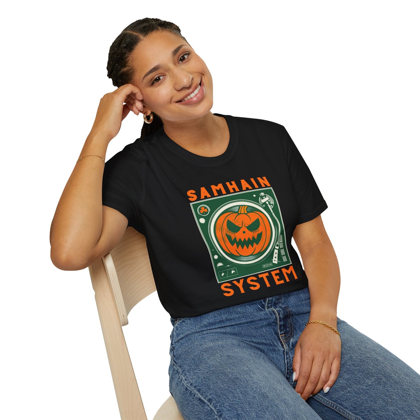 SAMHAIN SYSTEM 100% Cotton Unisex Softstyle T-Shirt