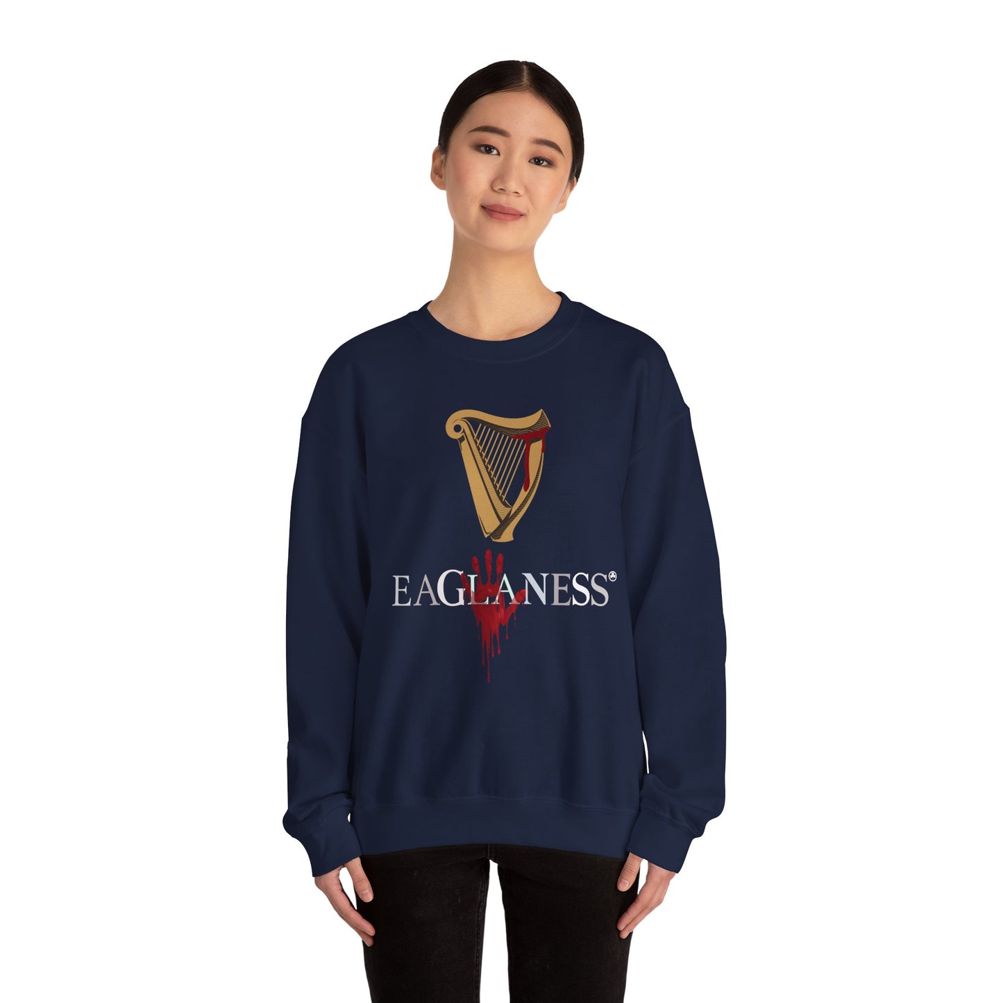EAGLANESS Unisex Heavy Blend Crewneck Sweatshirt