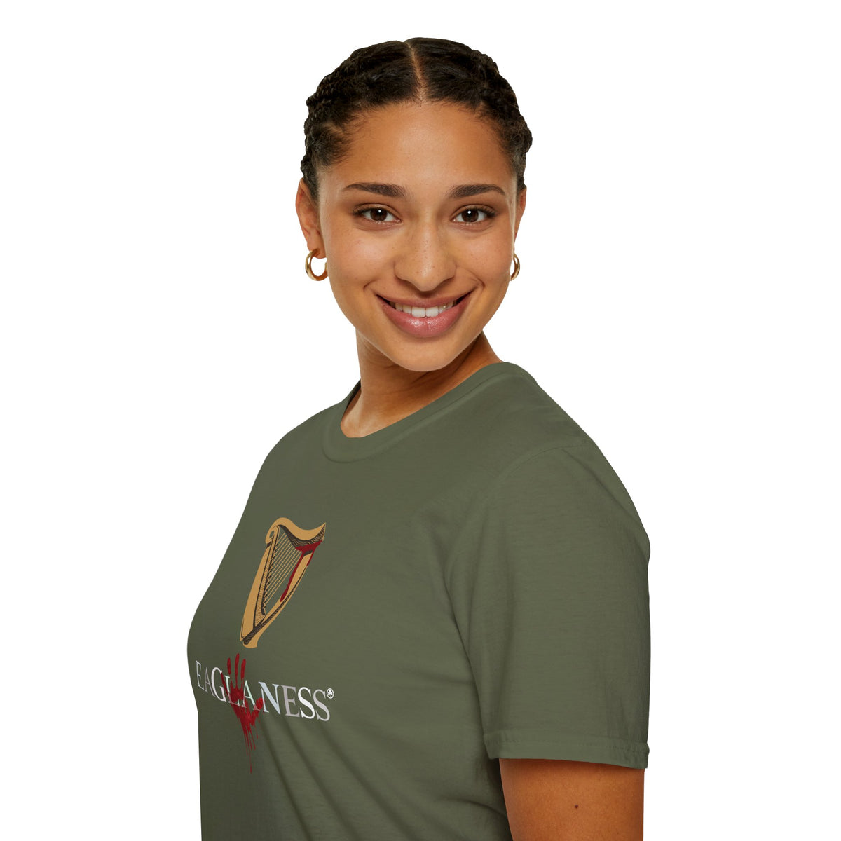 EAGLANESS 100% Cotton Unisex Softstyle T-Shirt