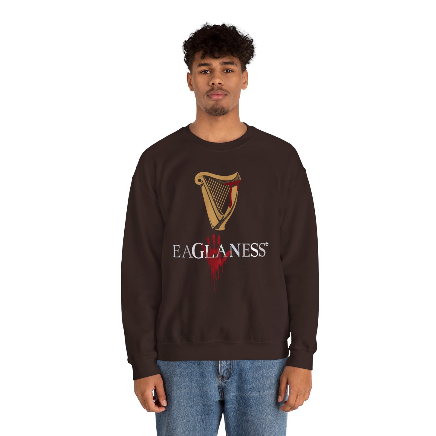 EAGLANESS Unisex Heavy Blend Crewneck Sweatshirt