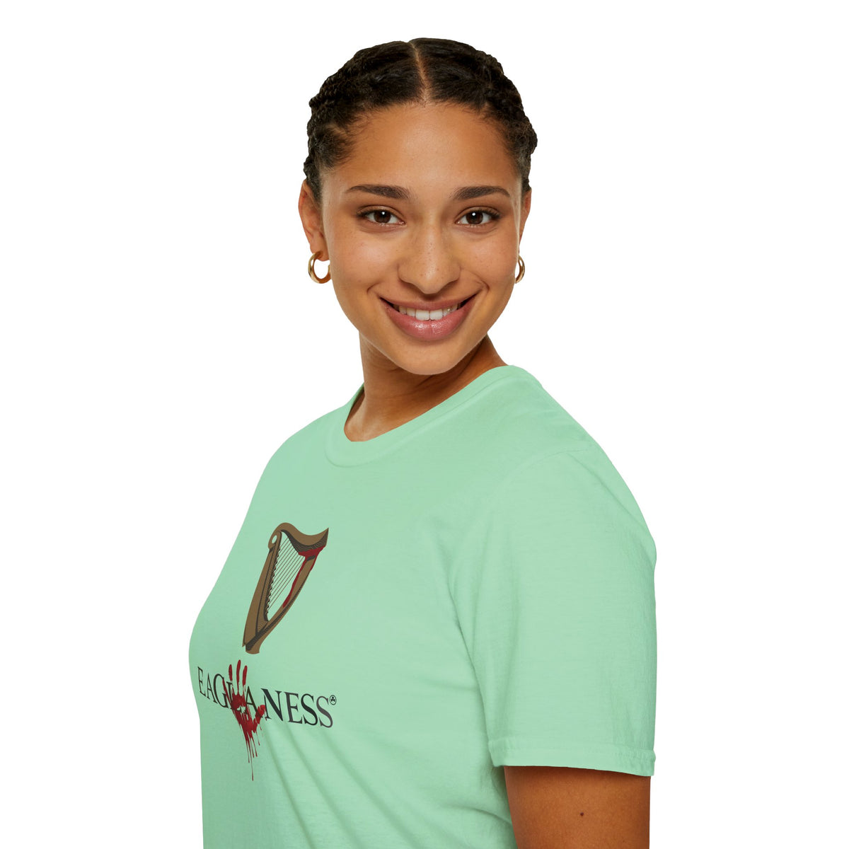 EAGLANESS 100% Cotton Unisex Softstyle T-Shirt