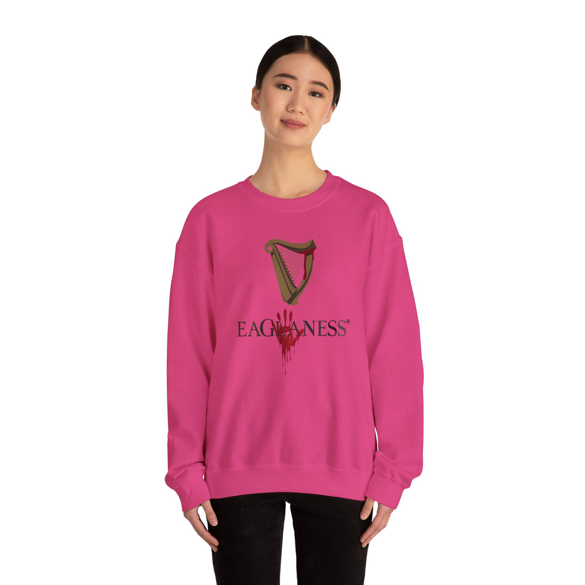 EAGLANESS Unisex Heavy Blend Crewneck Sweatshirt