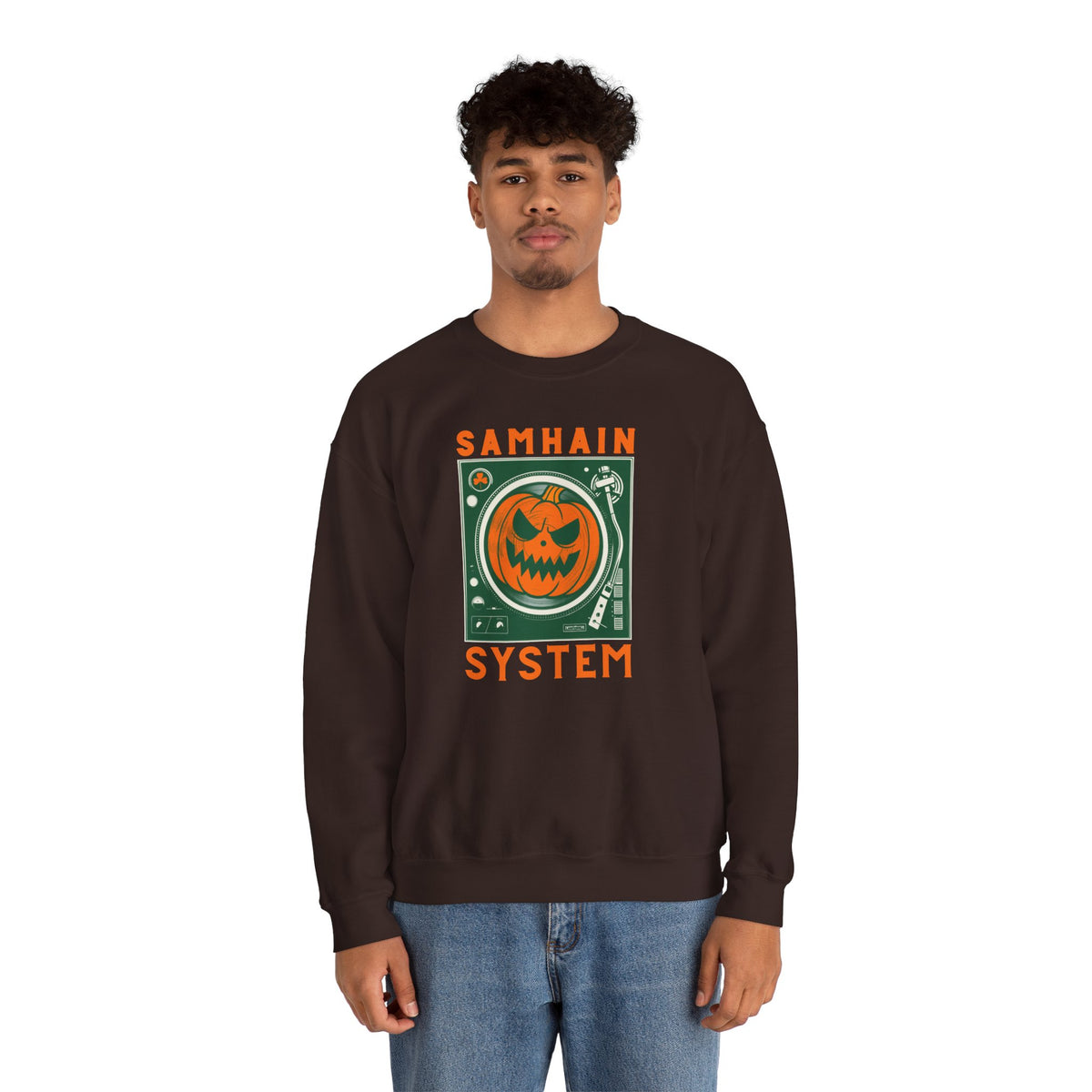 SAMHAIN SYSTEM Unisex Heavy Blend Crewneck Sweatshirt