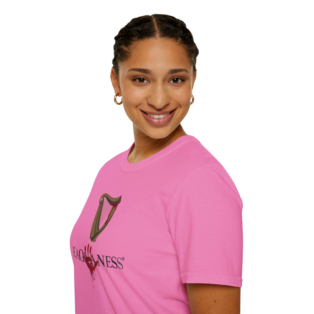 EAGLANESS 100% Cotton Unisex Softstyle T-Shirt