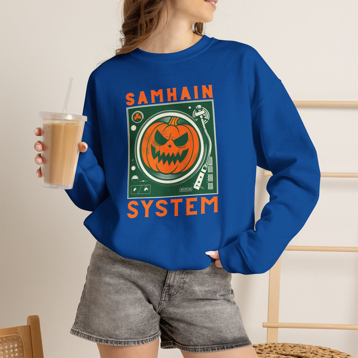 SAMHAIN SYSTEM Unisex Heavy Blend Crewneck Sweatshirt