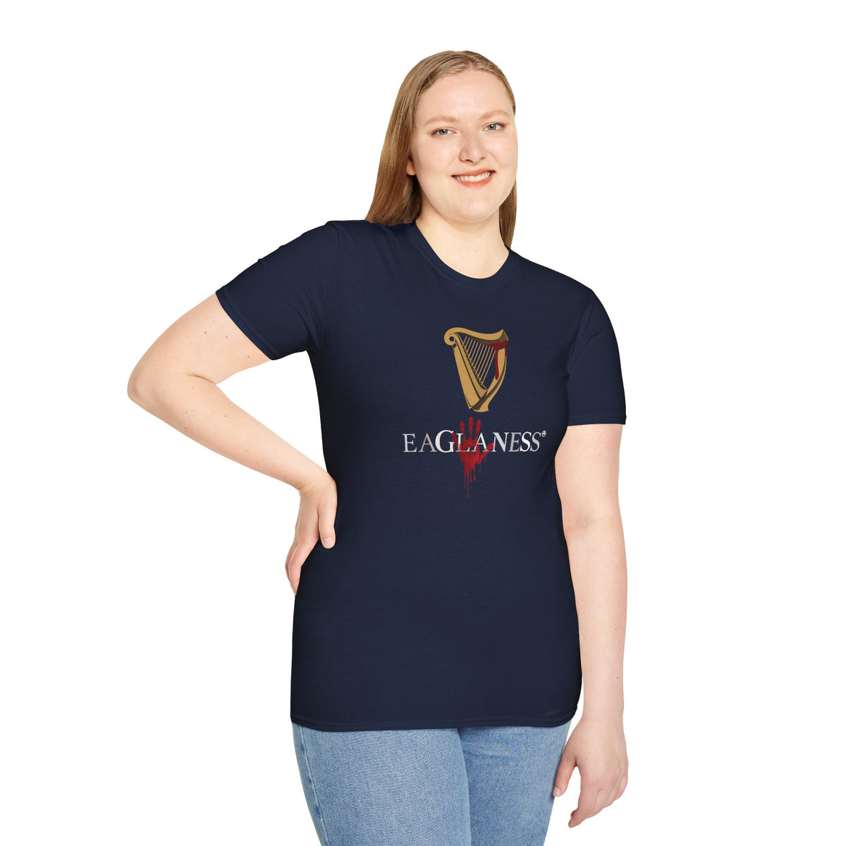 EAGLANESS 100% Cotton Unisex Softstyle T-Shirt