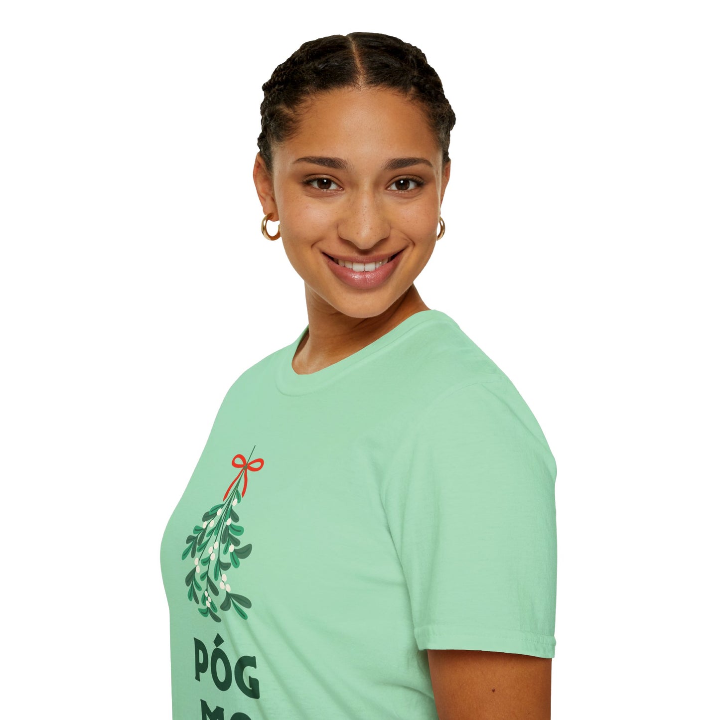 PÓG MO HO HO HO Unisex Softstyle 100% Cotton T-Shirt