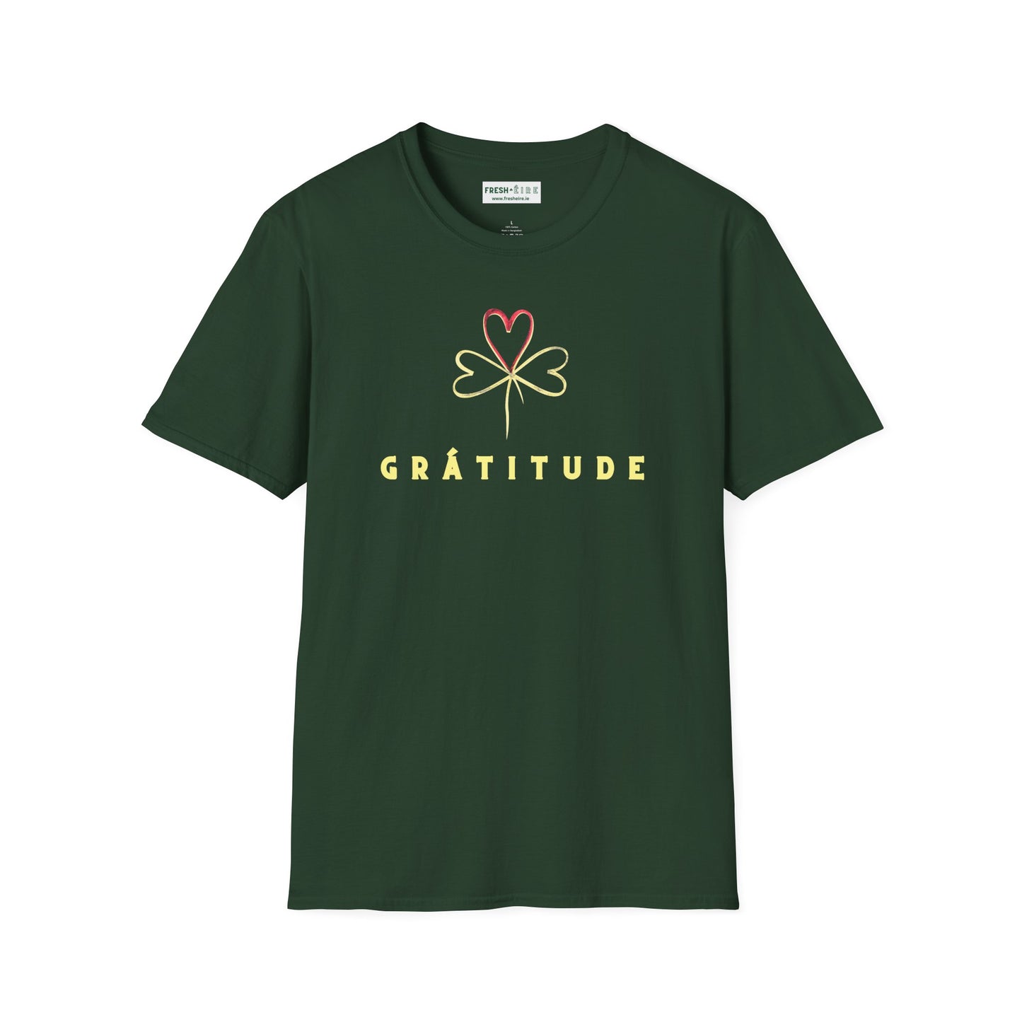 GRÁTITUDE Unisex Softstyle 100% Cotton T-Shirt