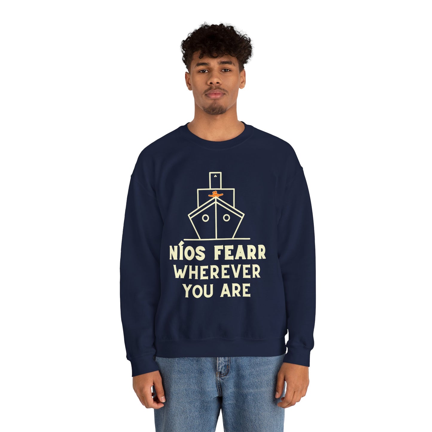 NÍOS FEARR, WHEREVER YOU ARE Unisex Heavy Blend™ Crewneck Sweatshirt