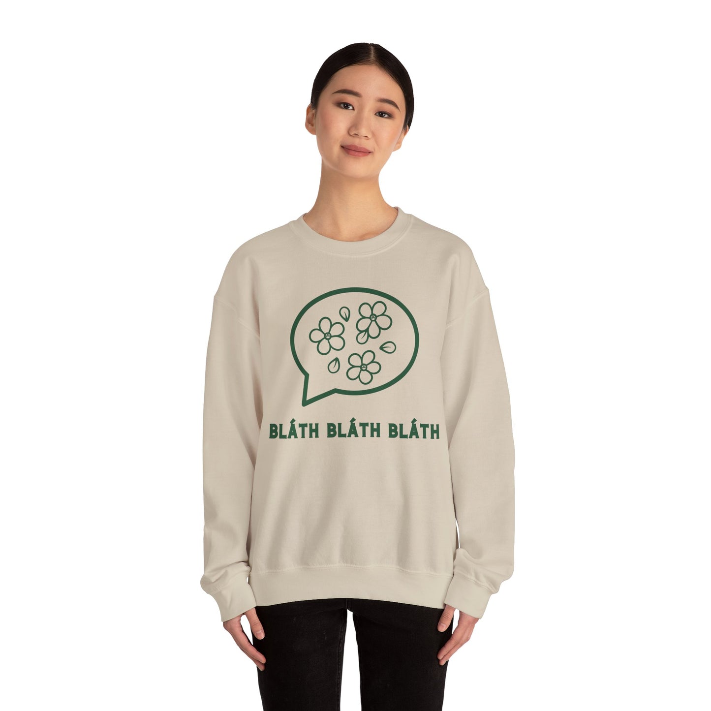 BLÁTH BLÁTH BLÁTH Unisex Heavy Blend  Crewneck Sweatshirt