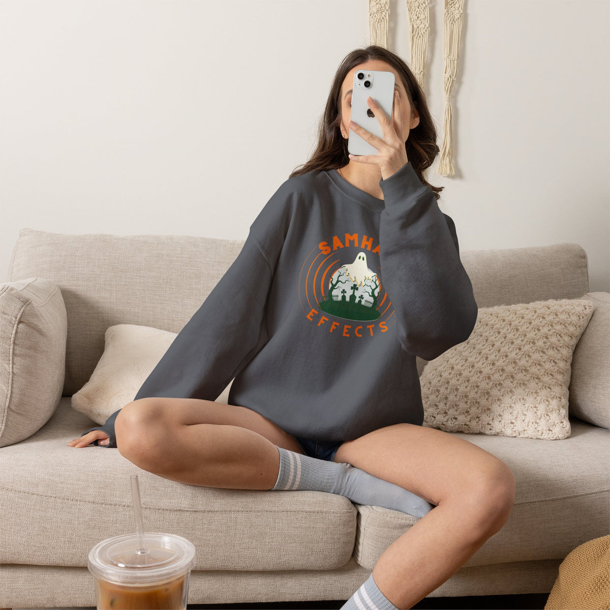 SAMHAIN EFFECTS Unisex Heavy Blend Crewneck Sweatshirt