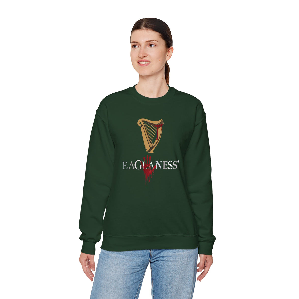 EAGLANESS Unisex Heavy Blend Crewneck Sweatshirt