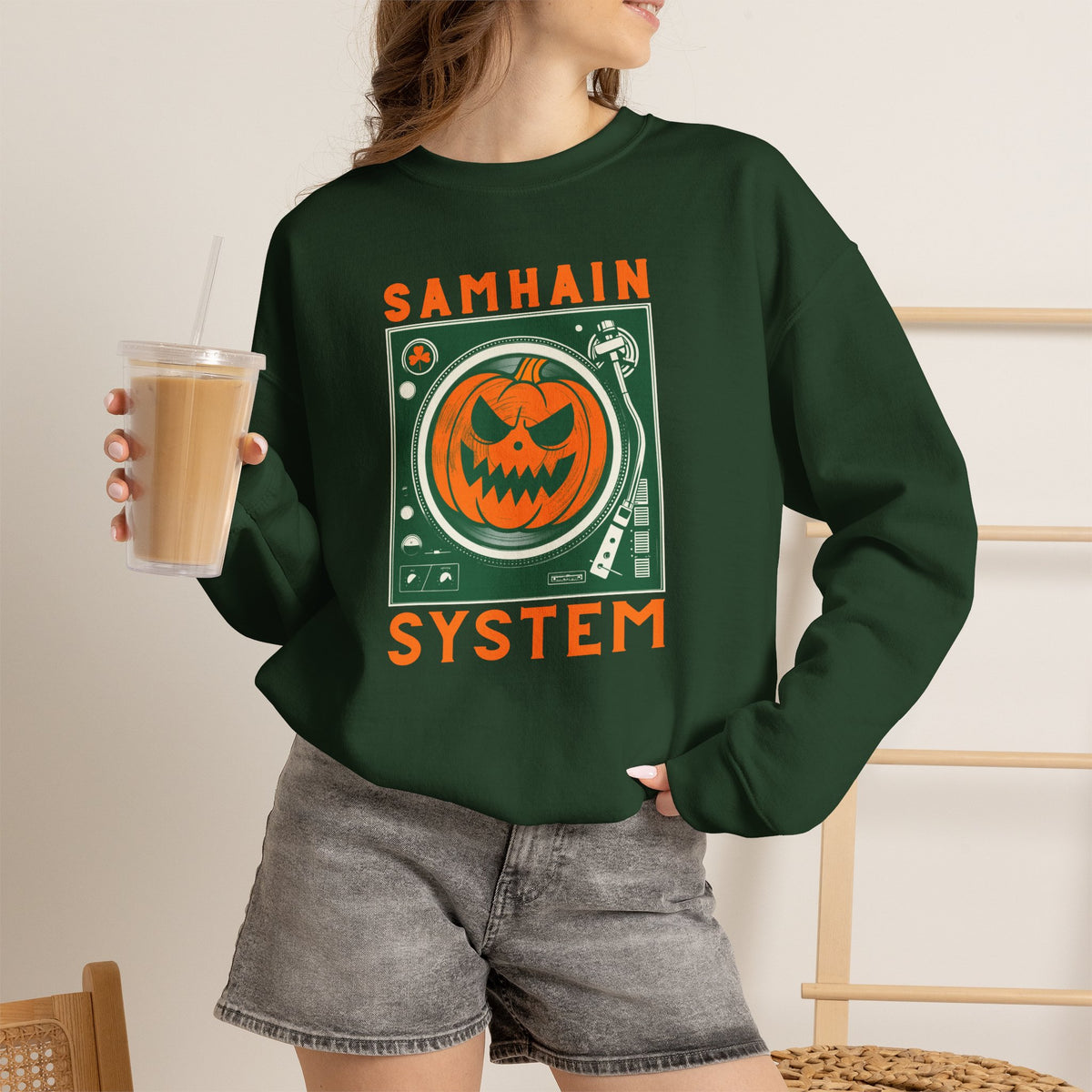 SAMHAIN SYSTEM Unisex Heavy Blend Crewneck Sweatshirt