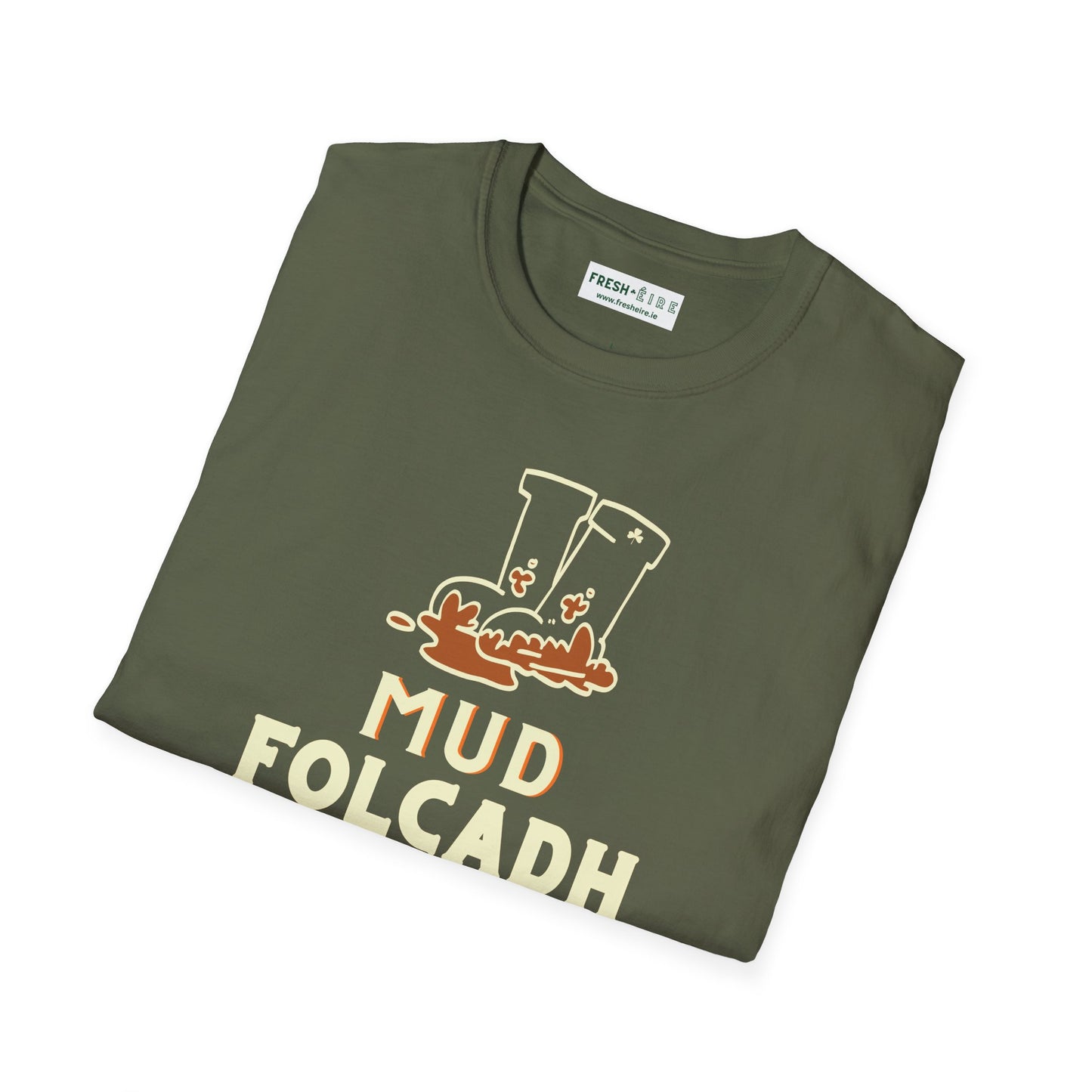 MUD FOLCADH Unisex Softstyle T-Shirt