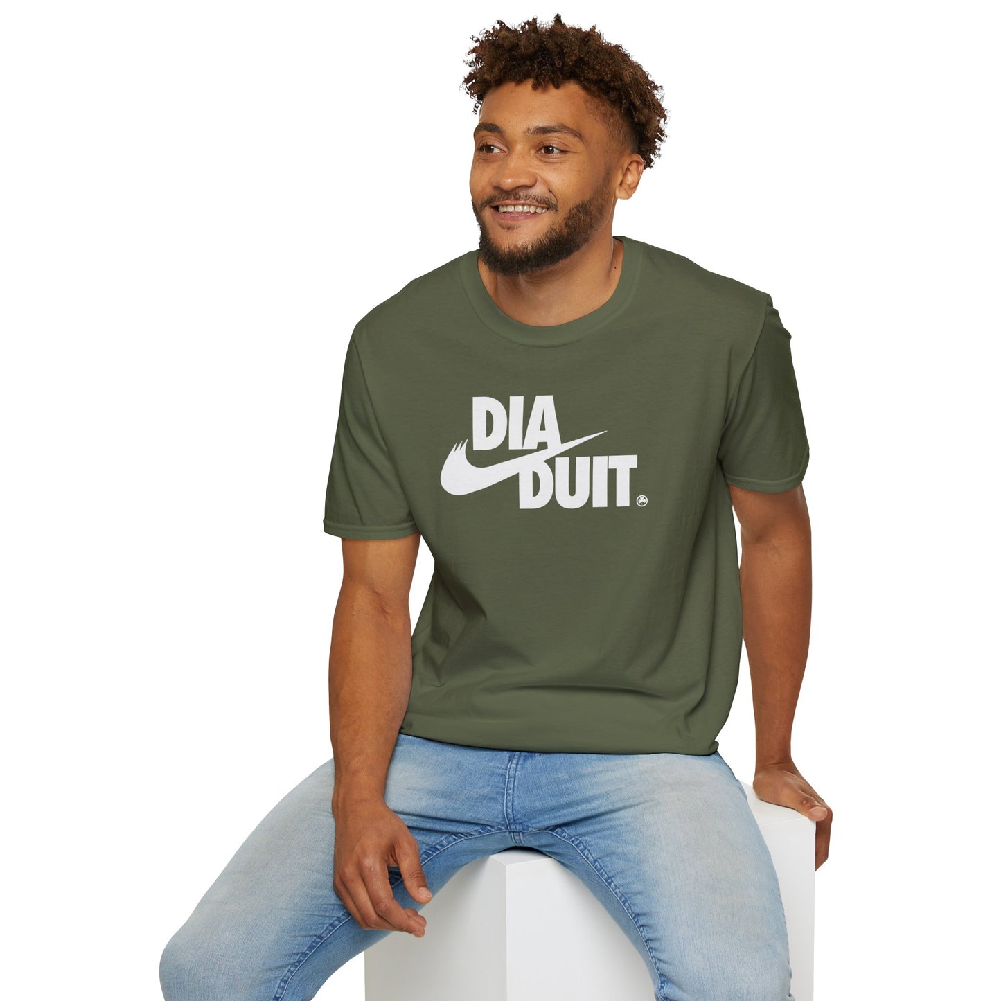DIA DUIT Unisex Softstyle 100% Cotton T-Shirt