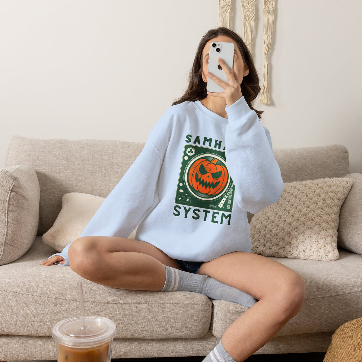 SAMHAIN SYSTEM Unisex Heavy Blend Crewneck Sweatshirt