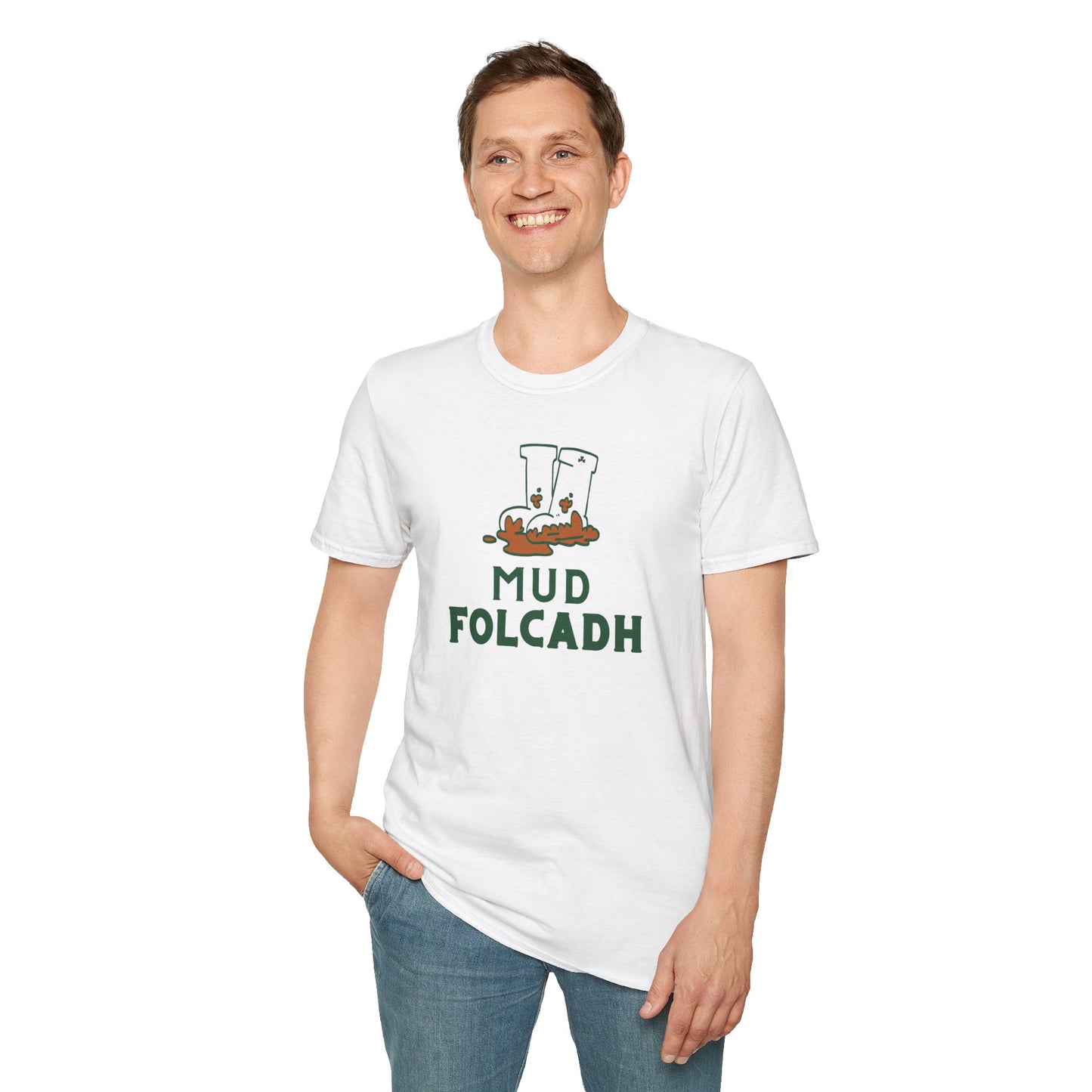 MUD FOLCADH Unisex Softstyle T-Shirt