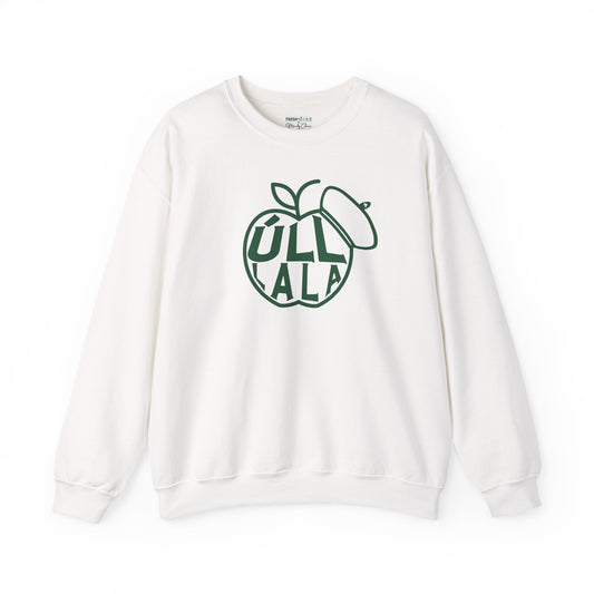 ÚLL LA LA wht Unisex Heavy Blend™ Crewneck Sweatshirt