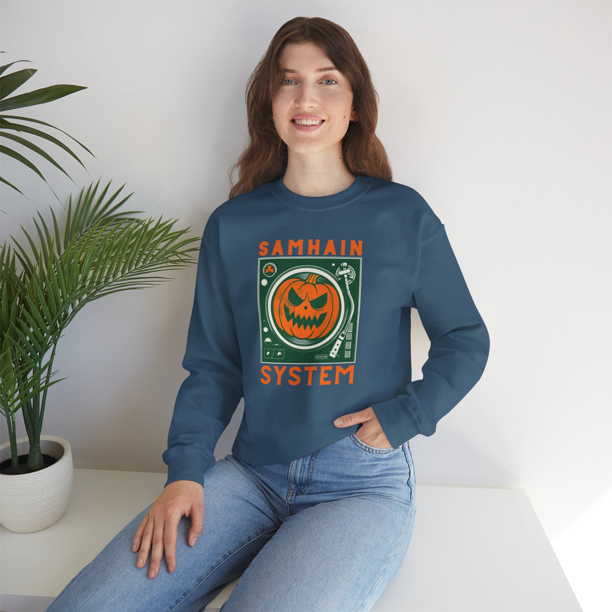 SAMHAIN SYSTEM Unisex Heavy Blend Crewneck Sweatshirt