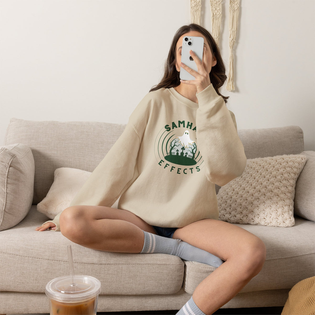 SAMHAIN EFFECTS Unisex Heavy Blend Crewneck Sweatshirt