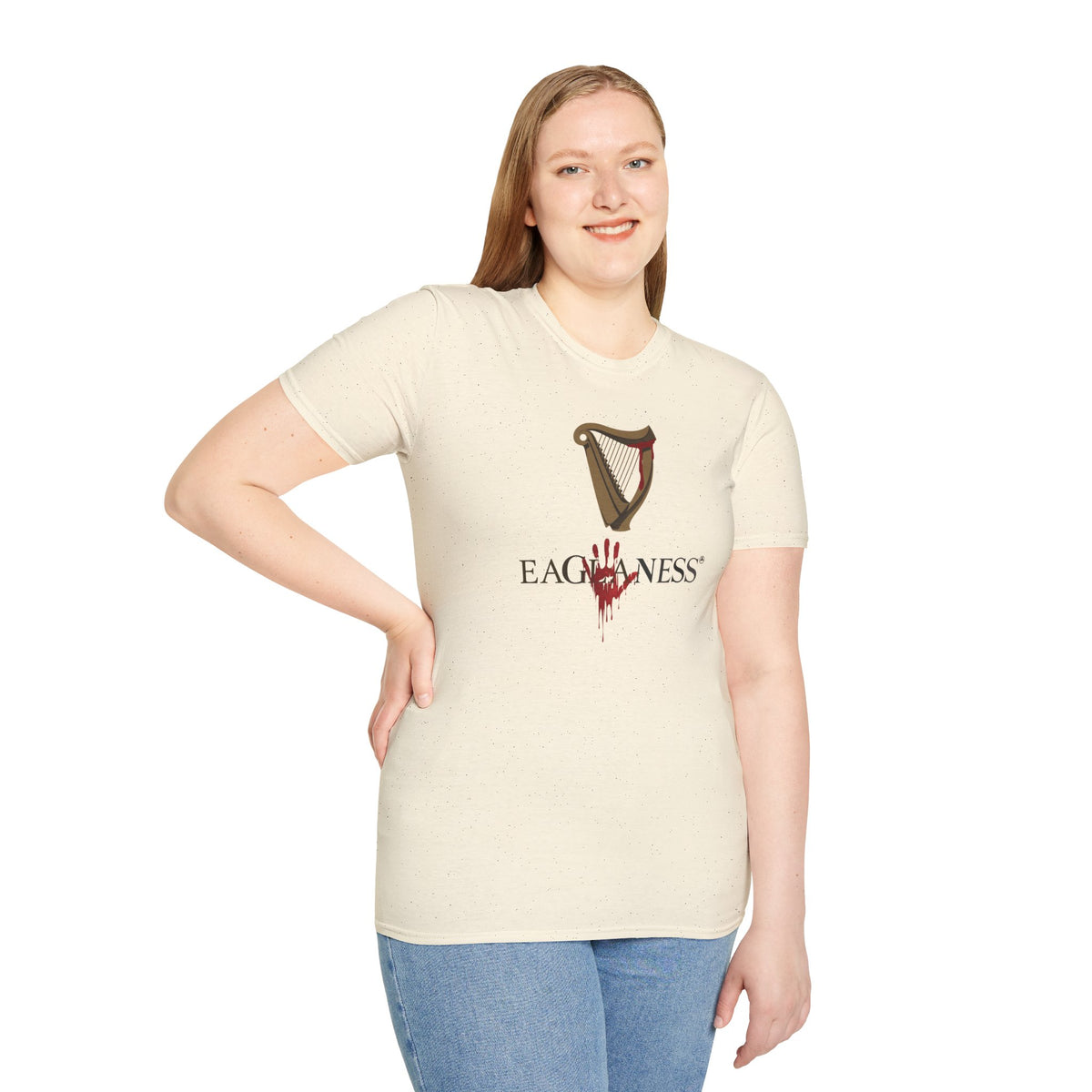 EAGLANESS 100% Cotton Unisex Softstyle T-Shirt