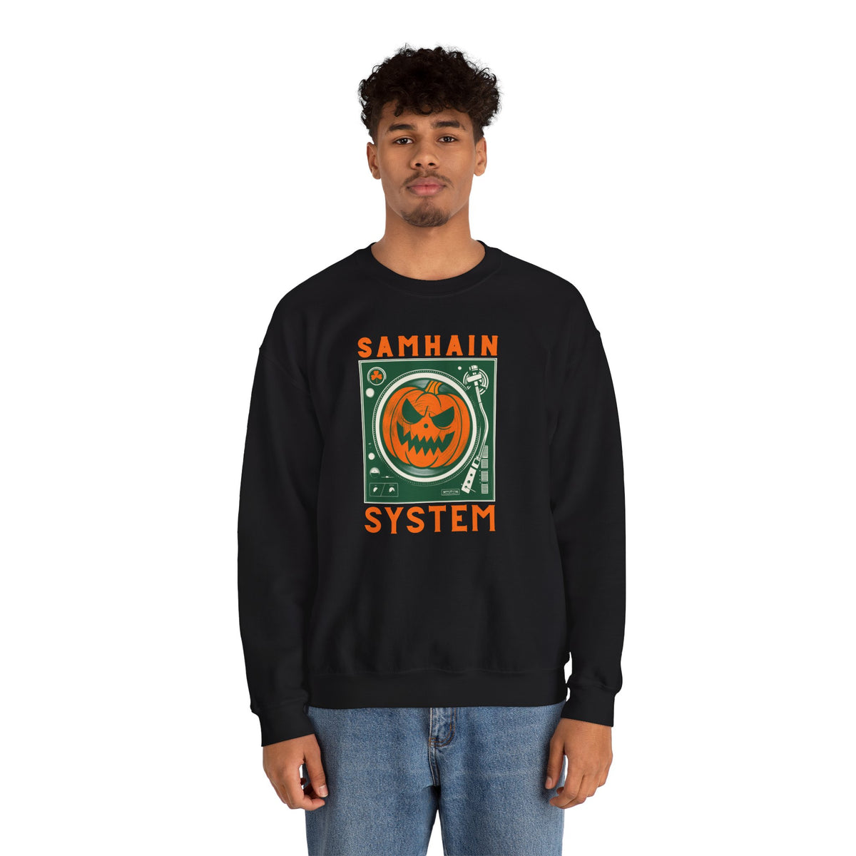 SAMHAIN SYSTEM Unisex Heavy Blend Crewneck Sweatshirt