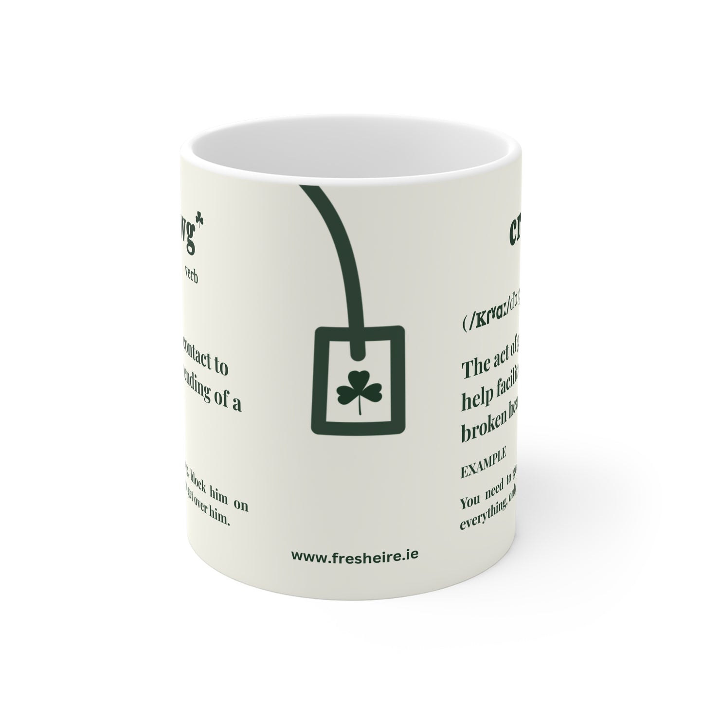 crádawg  33cl White Ceramic Mug