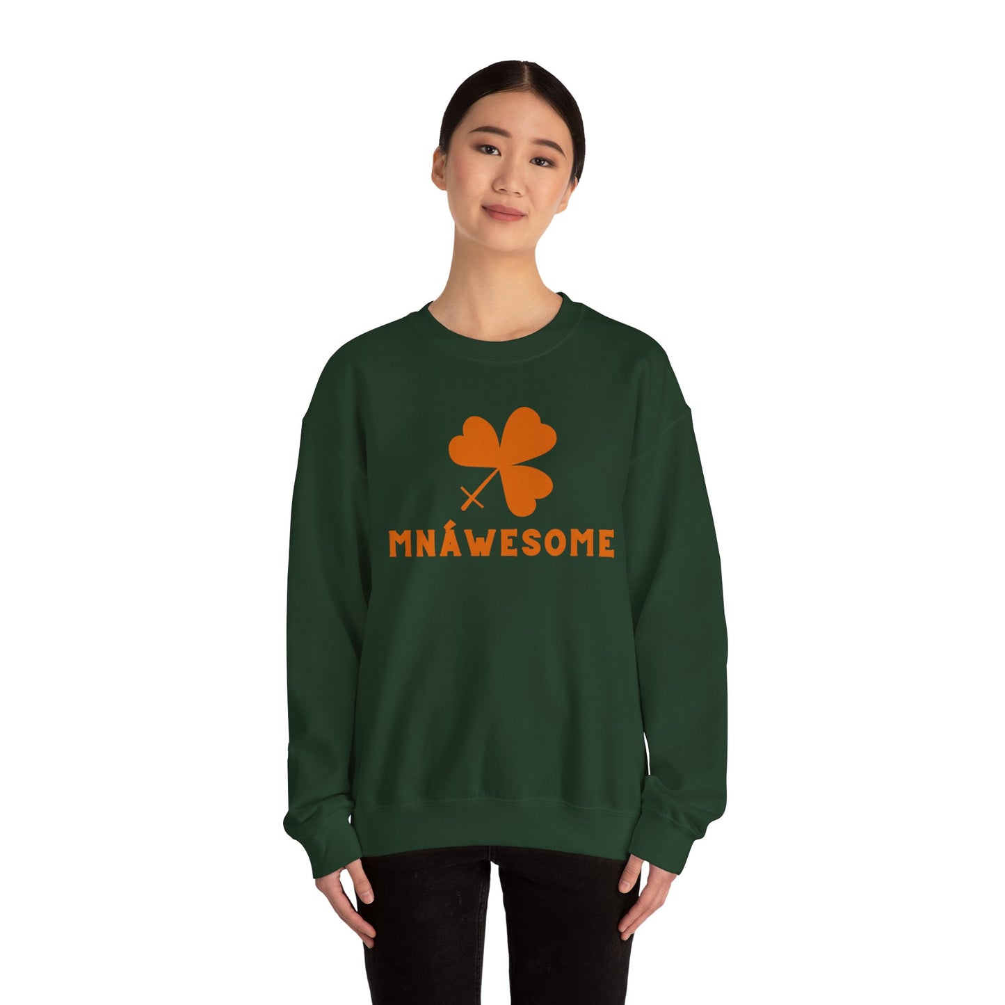 MNÁWESOME Unisex Heavy Blend Crewneck Sweatshirt