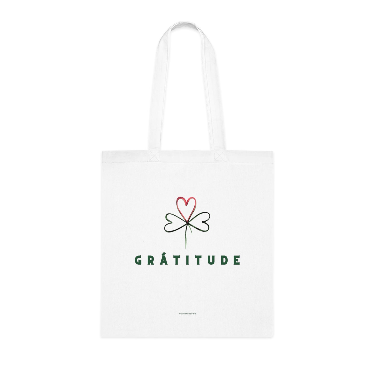 GRÁTITUDE Woven Tote Bag
