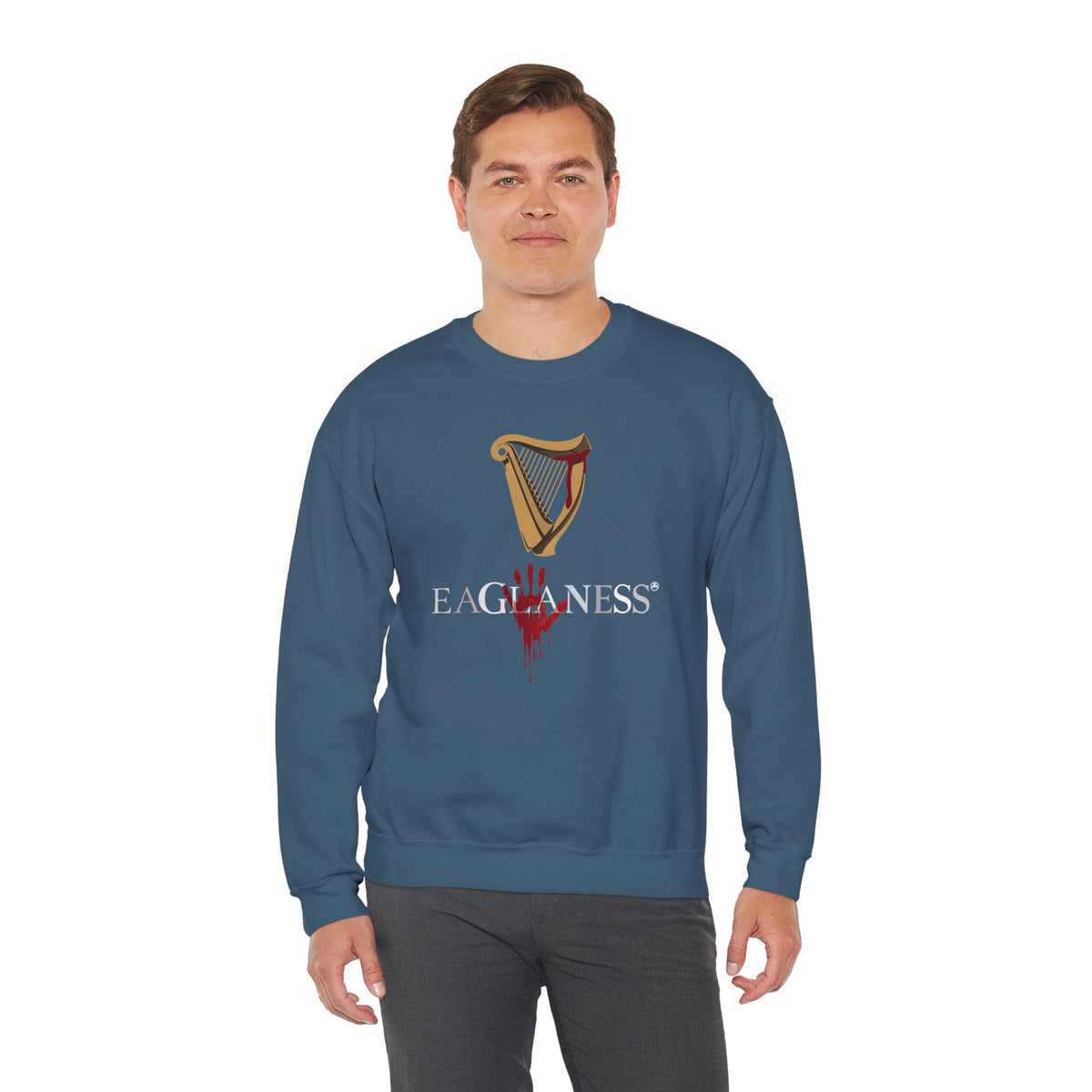 EAGLANESS Unisex Heavy Blend Crewneck Sweatshirt