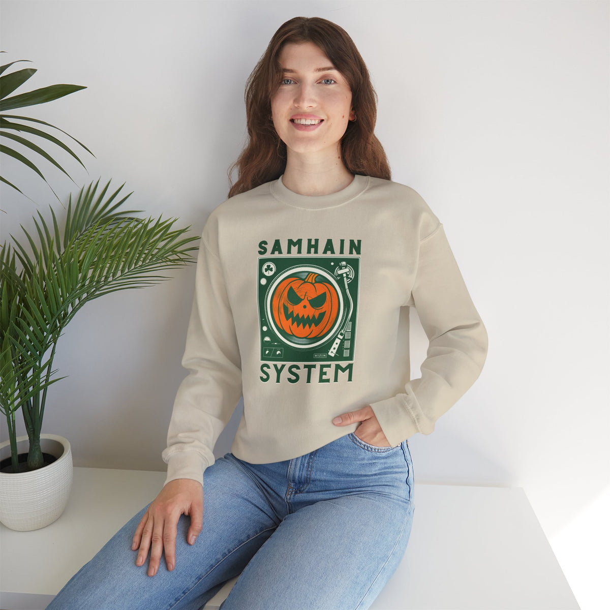 SAMHAIN SYSTEM Unisex Heavy Blend Crewneck Sweatshirt