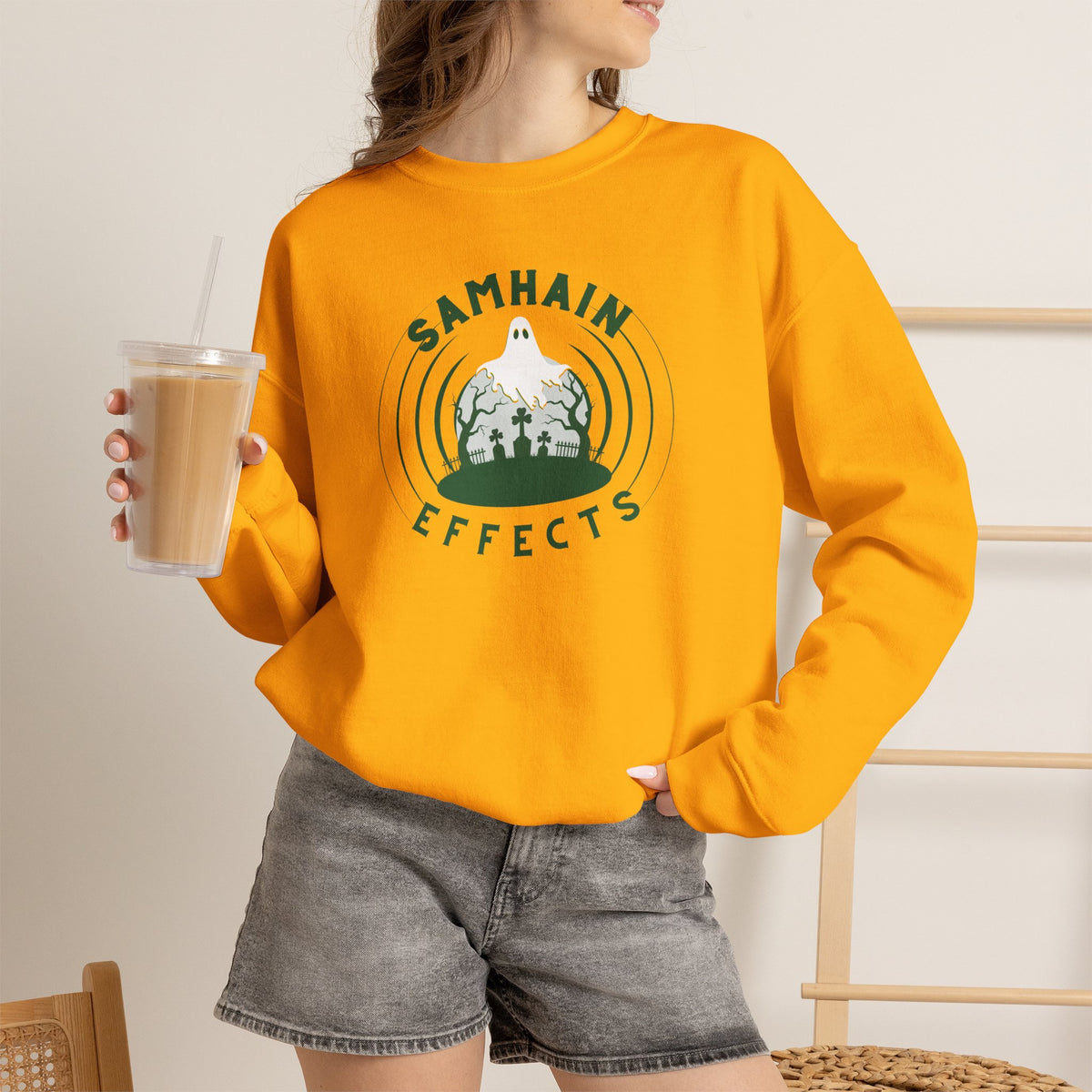 SAMHAIN EFFECTS Unisex Heavy Blend Crewneck Sweatshirt