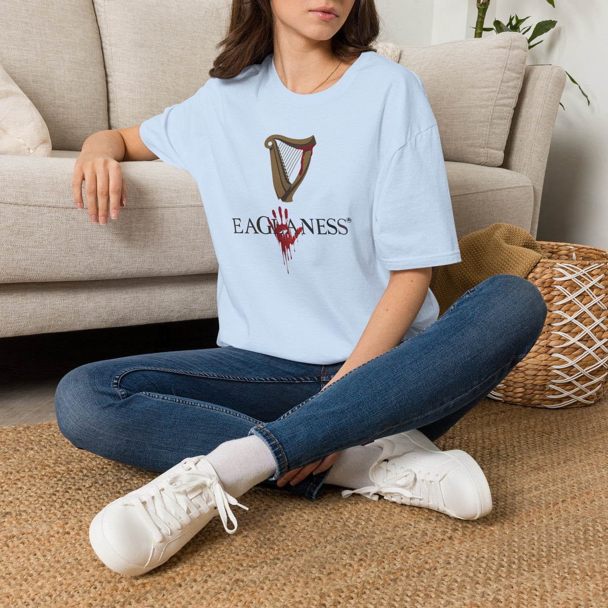 EAGLANESS 100% Cotton Unisex Softstyle T-Shirt