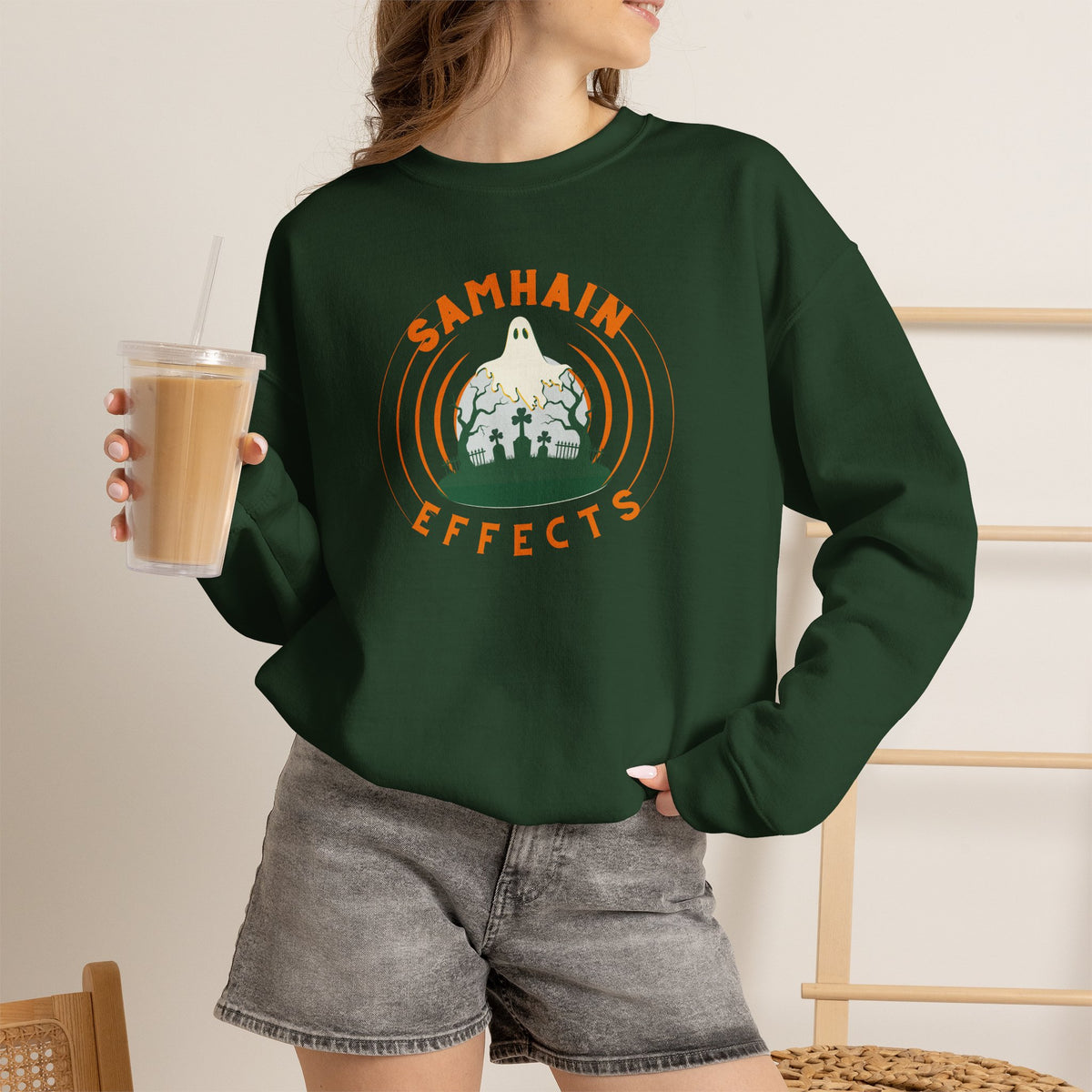 SAMHAIN EFFECTS Unisex Heavy Blend Crewneck Sweatshirt