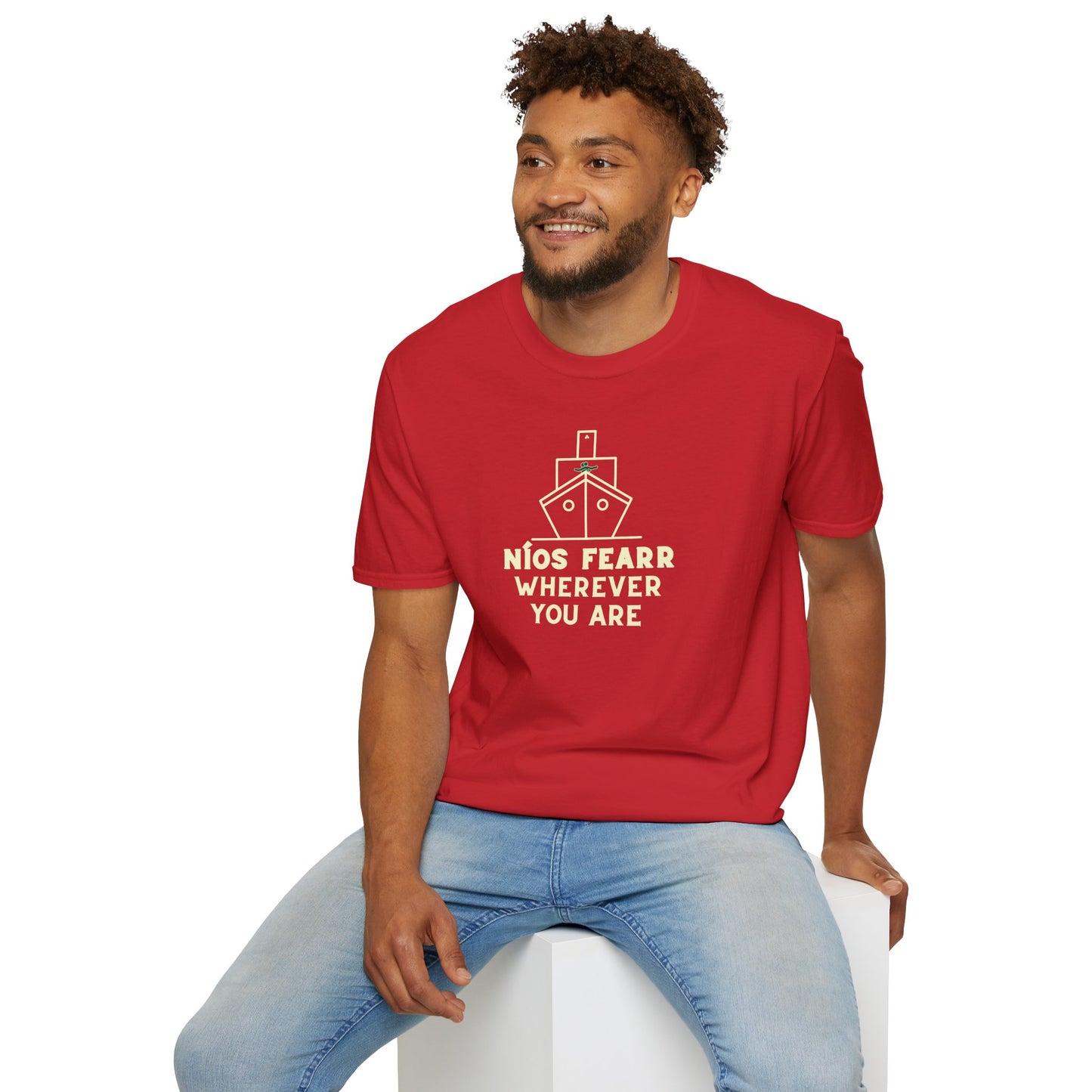 NÍOS FEARR WHEREVER YOU ARE Unisex Softstyle 100% Cotton T-Shirt