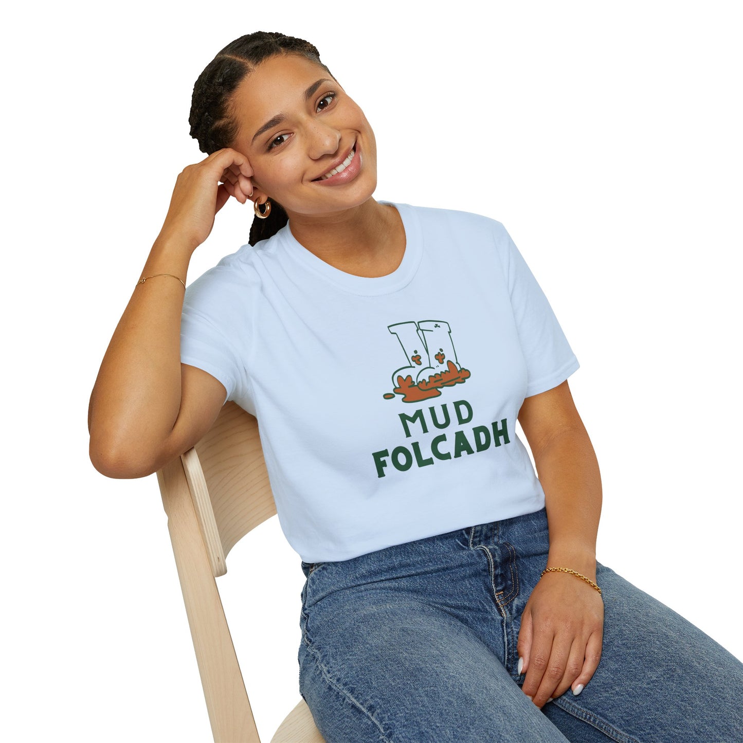 MUD FOLCADH Unisex Softstyle T-Shirt