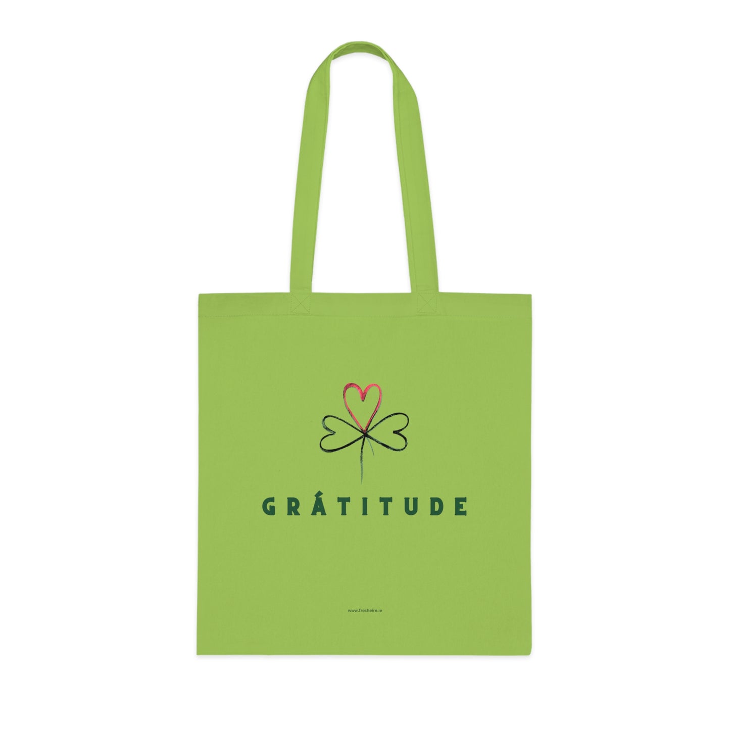 GRÁTITUDE Woven Tote Bag