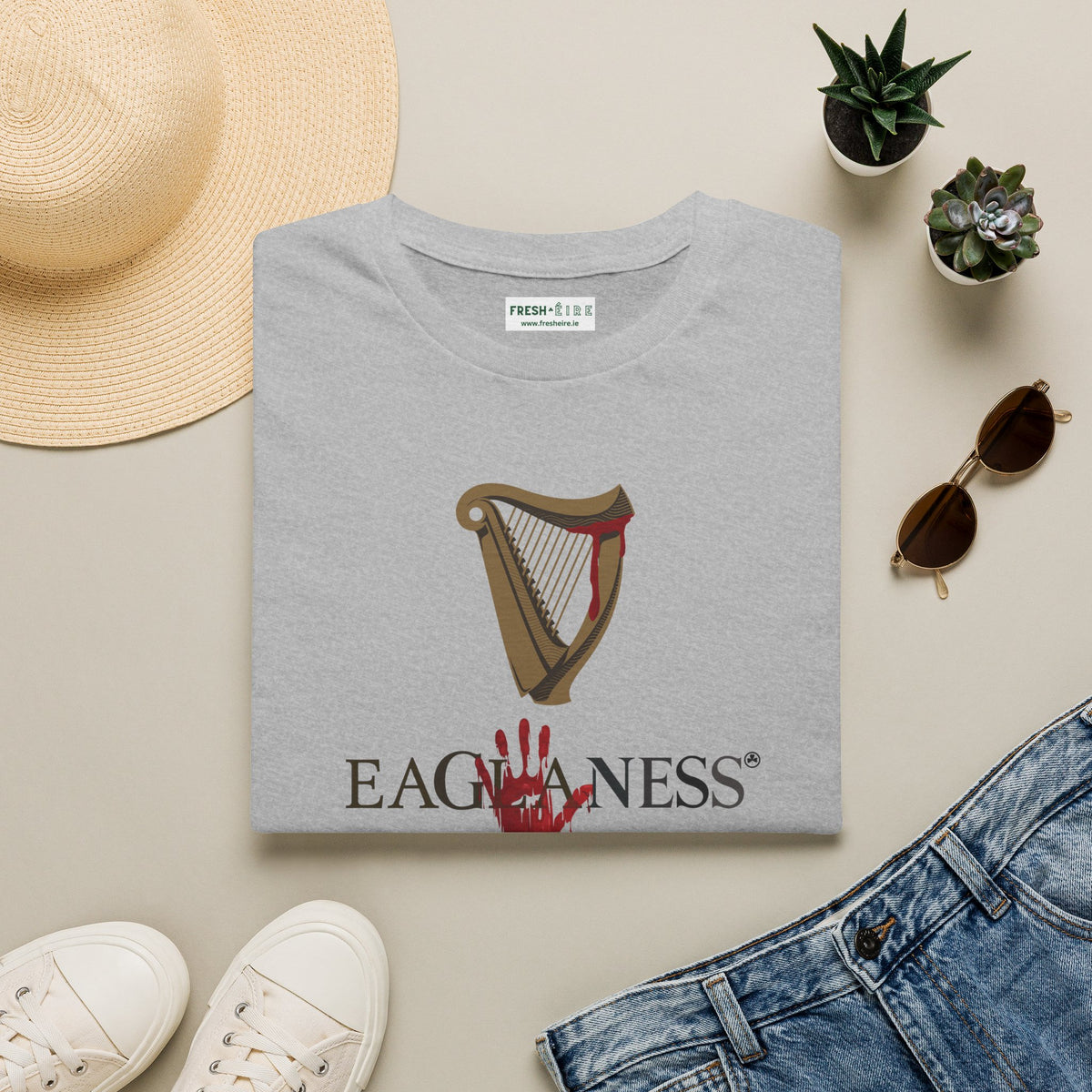 EAGLANESS 100% Cotton Unisex Softstyle T-Shirt