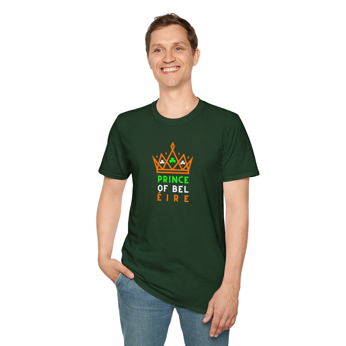 PRINCE OF BEL ÉIRE Unisex Softstyle 100% Cotton T-Shirt
