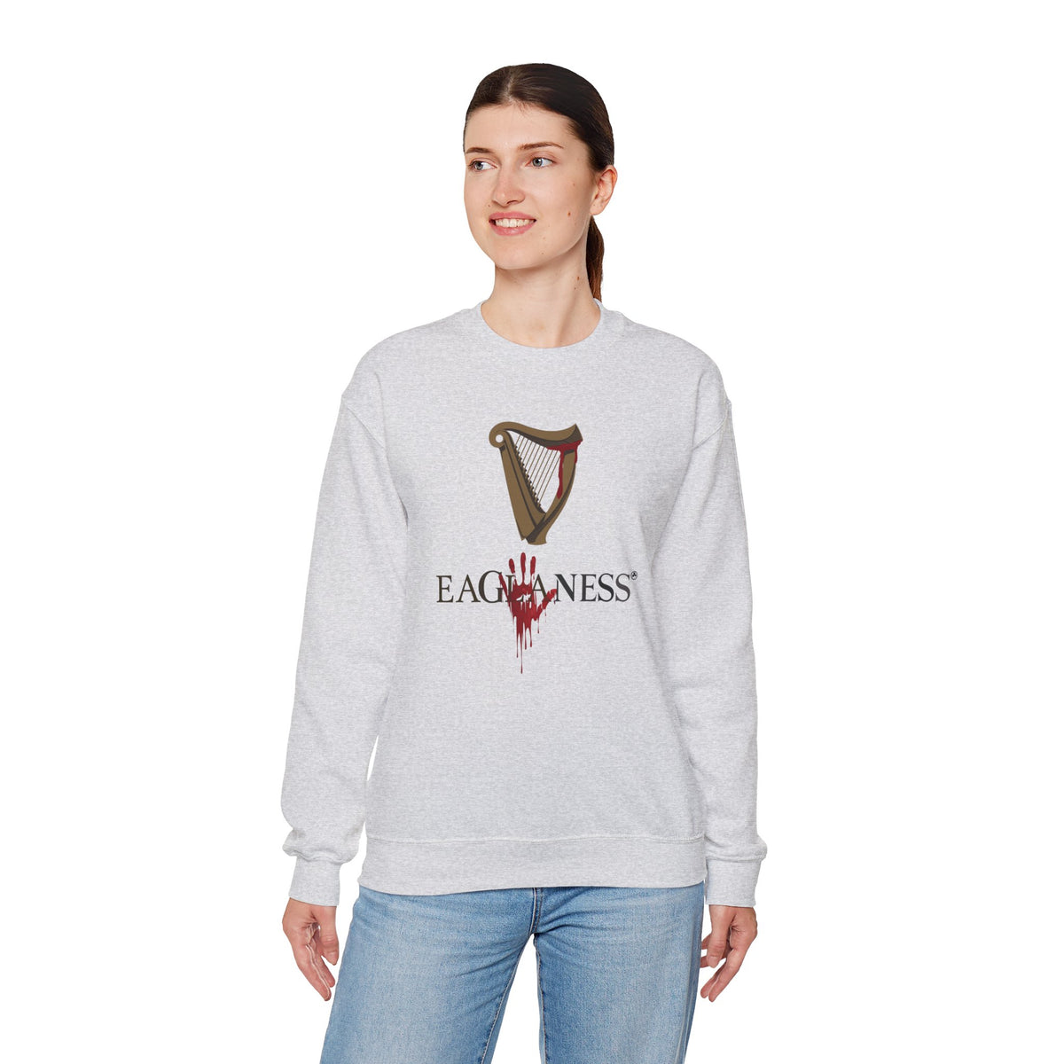 EAGLANESS Unisex Heavy Blend Crewneck Sweatshirt