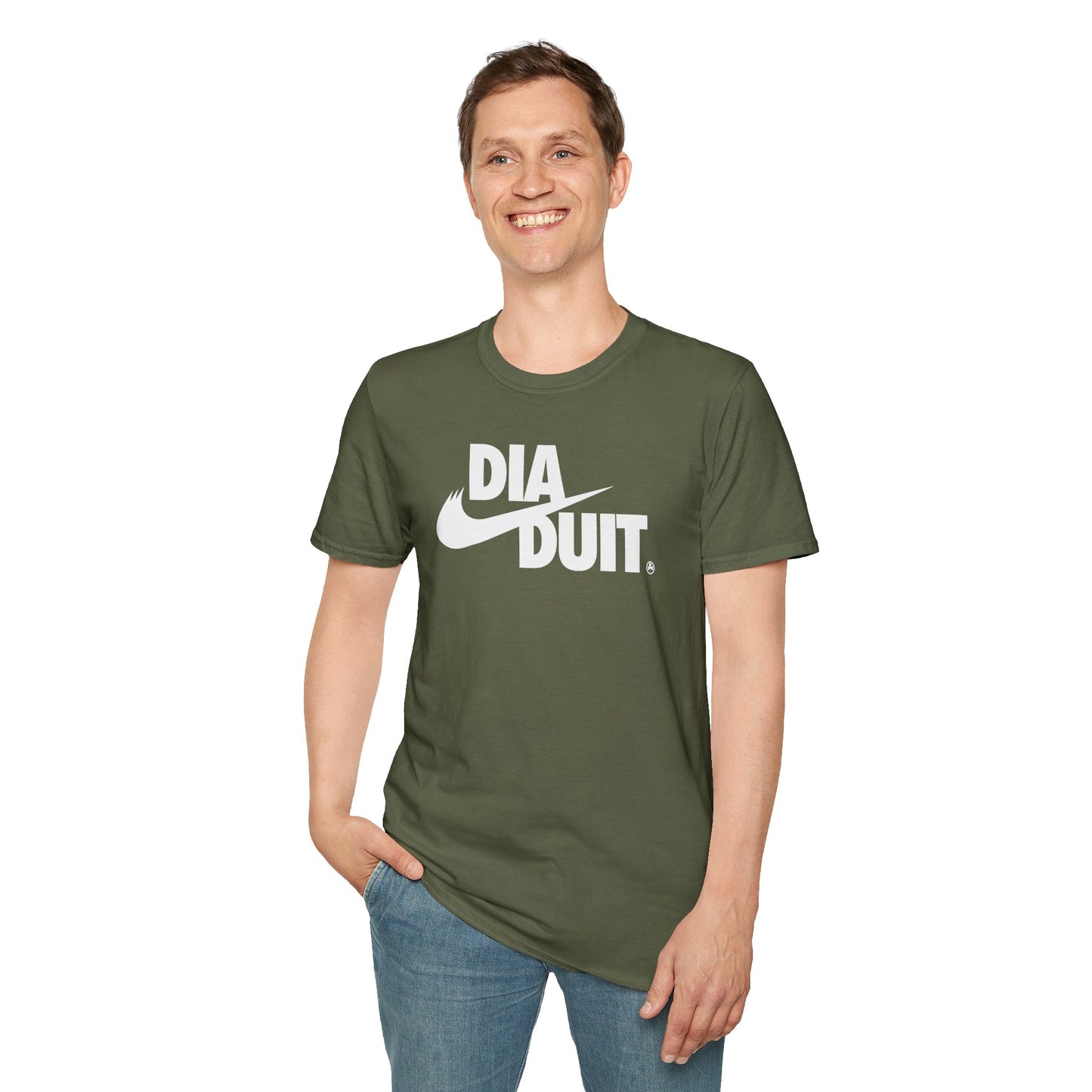 DIA DUIT Unisex Softstyle 100% Cotton T-Shirt