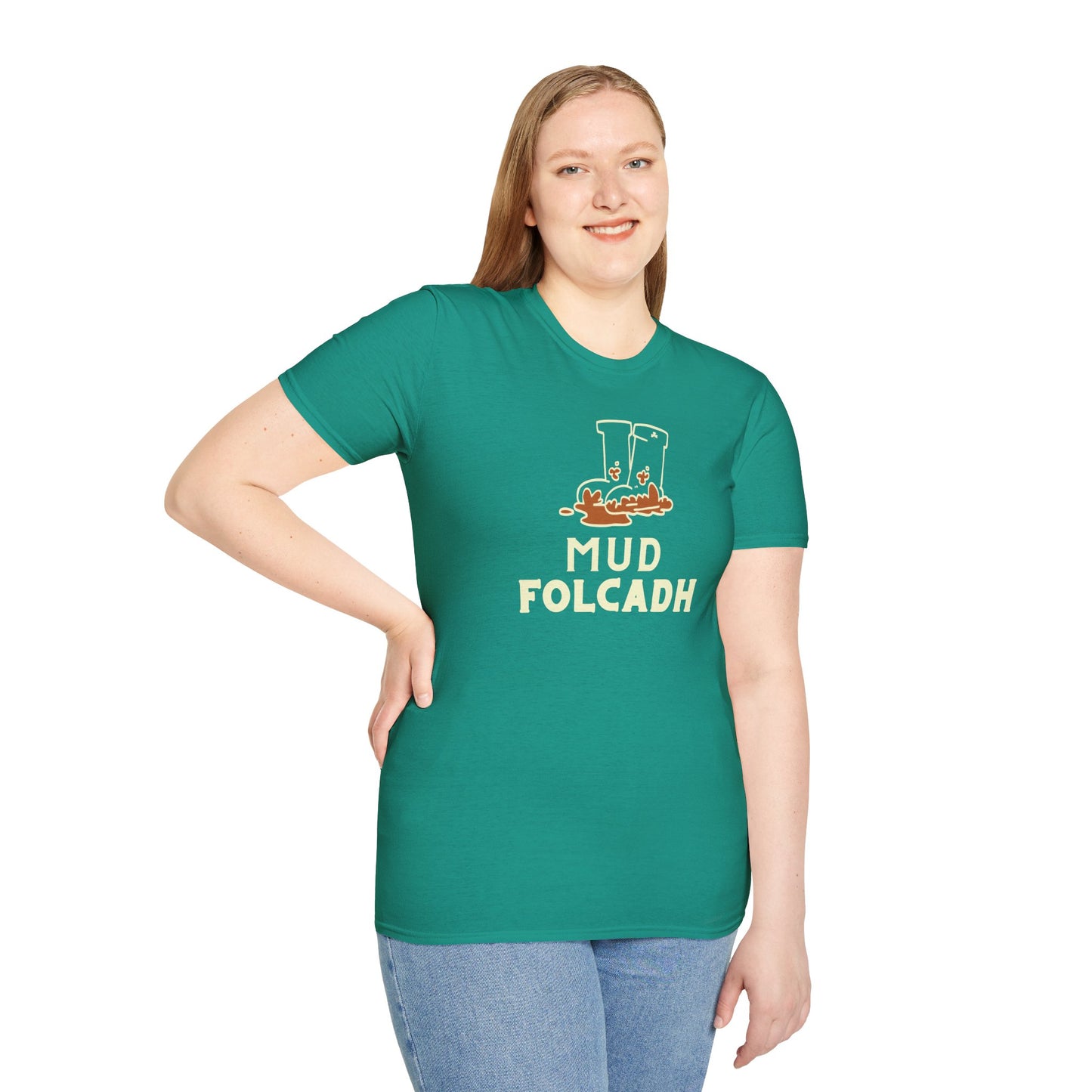 MUD FOLCADH Unisex Softstyle T-Shirt