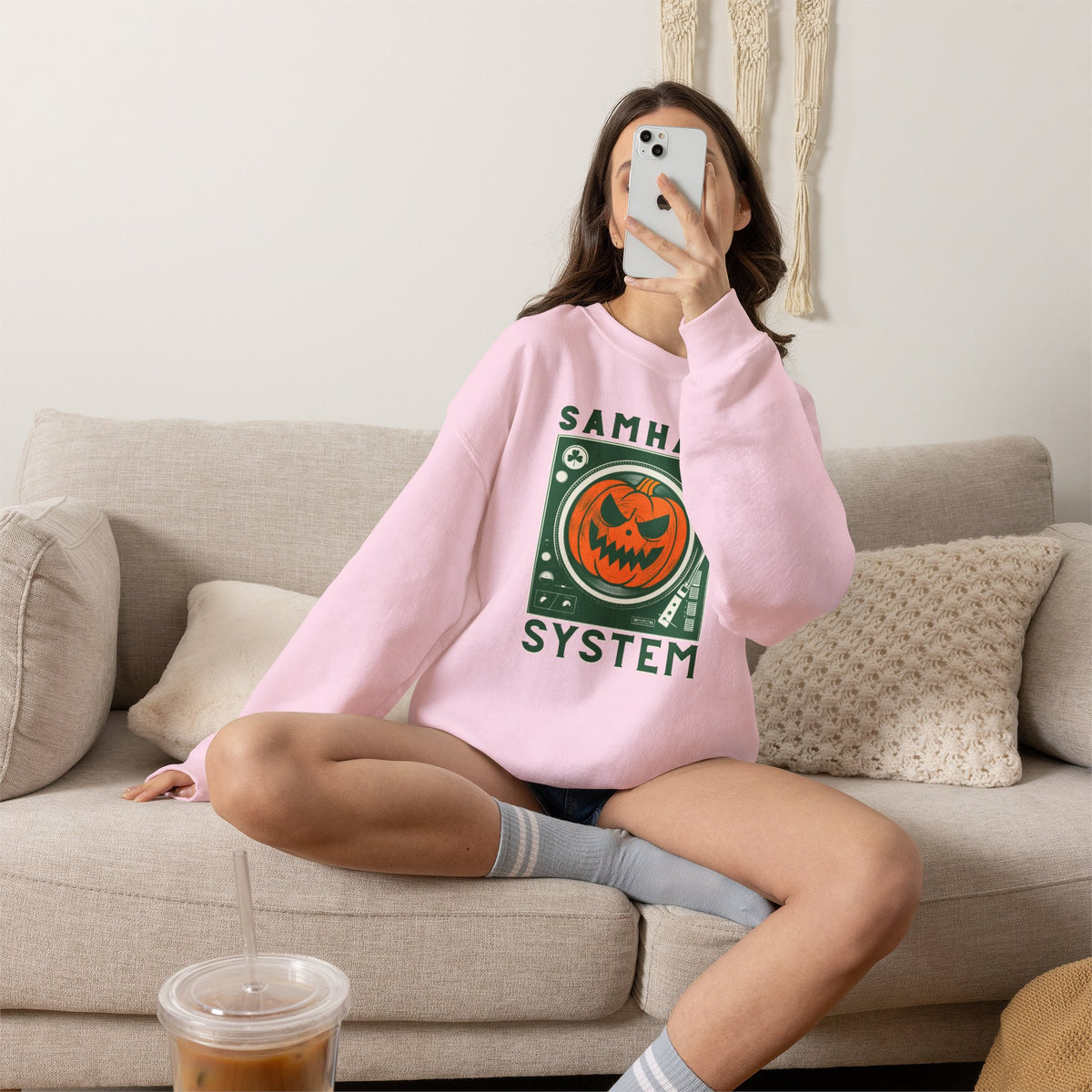 SAMHAIN SYSTEM Unisex Heavy Blend Crewneck Sweatshirt