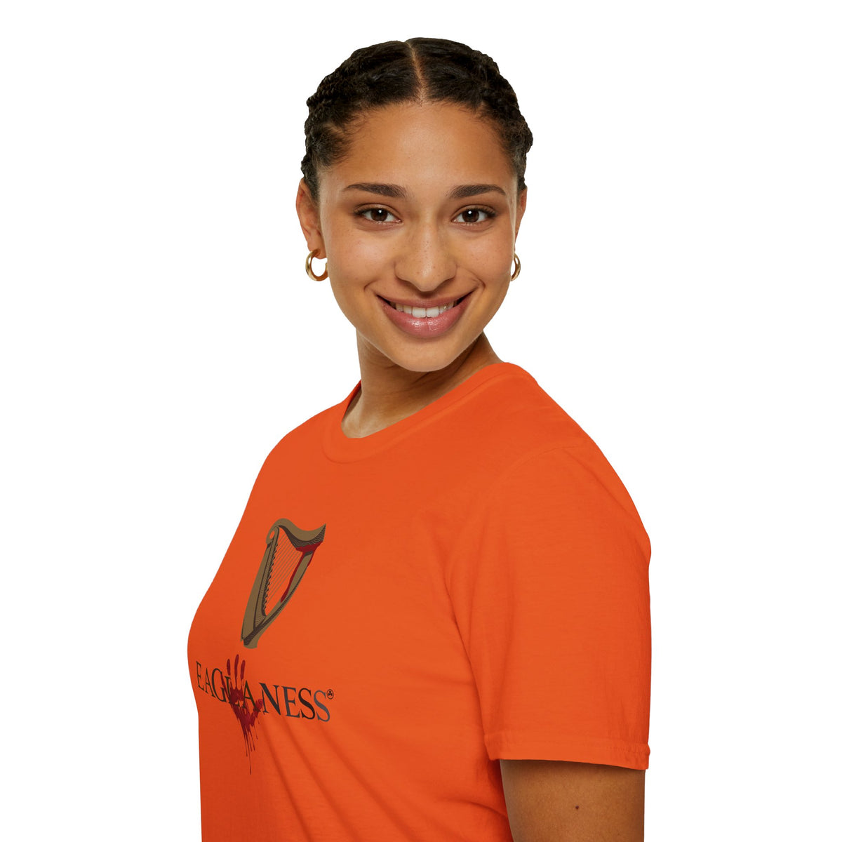 EAGLANESS 100% Cotton Unisex Softstyle T-Shirt