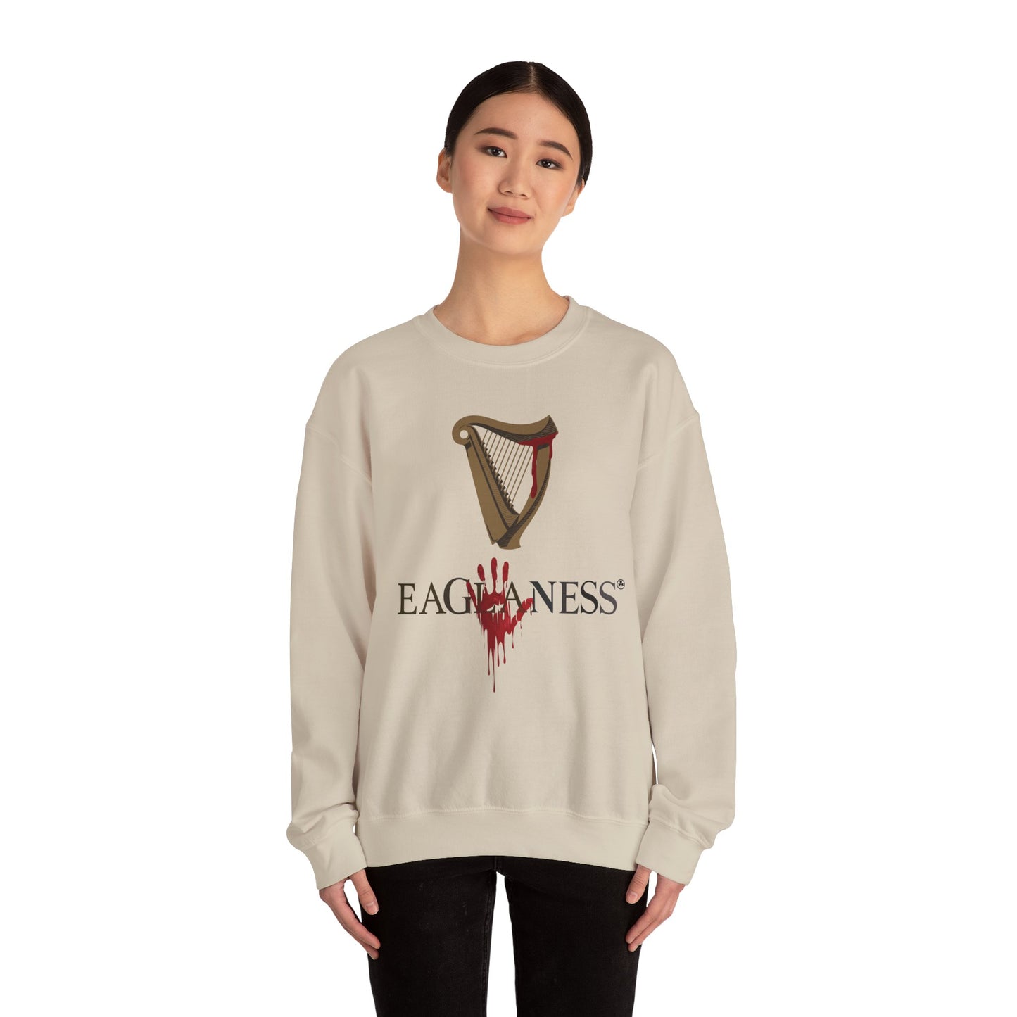 EAGLANESS Unisex Heavy Blend Crewneck Sweatshirt